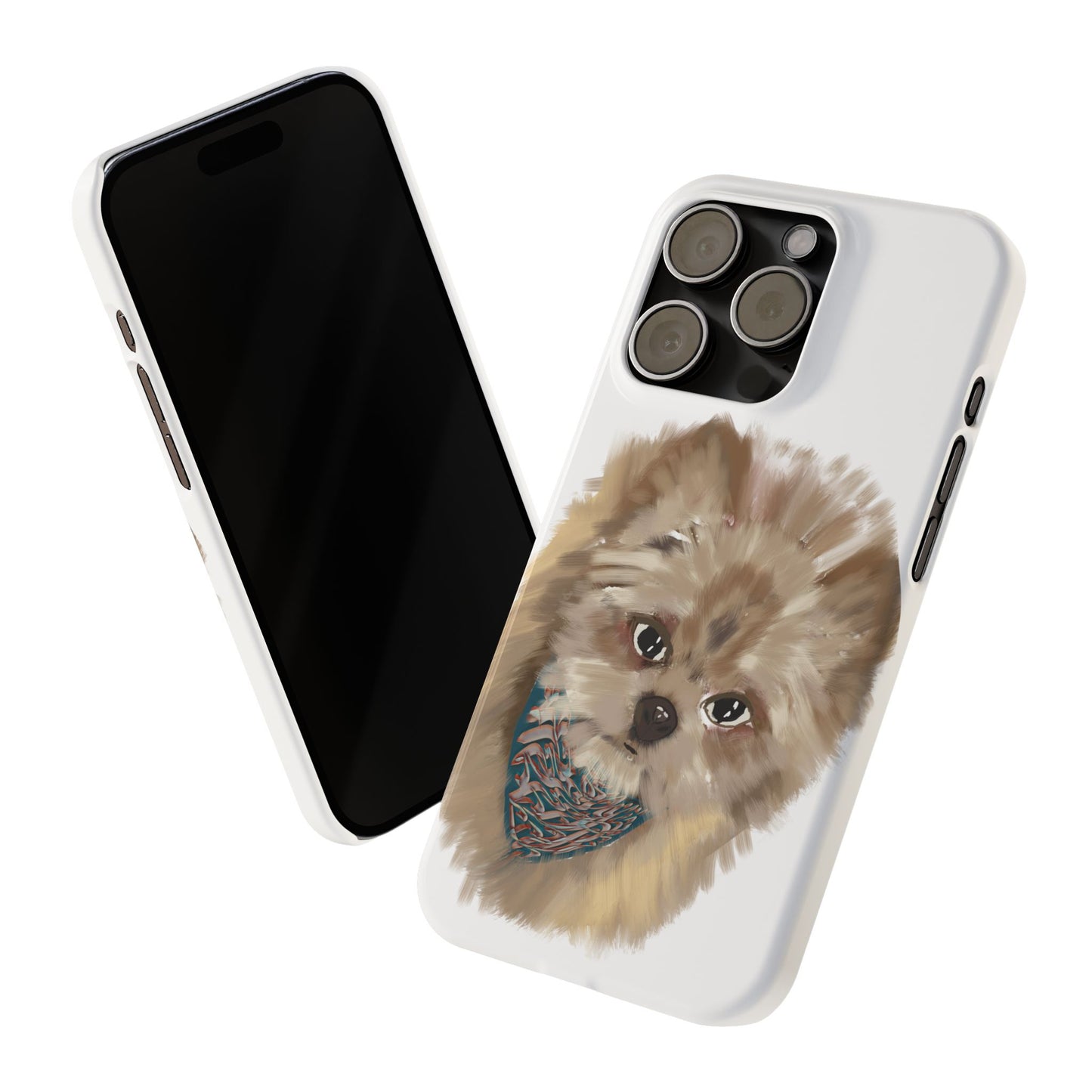 ' Modern Art Slim Phone Case-Lily