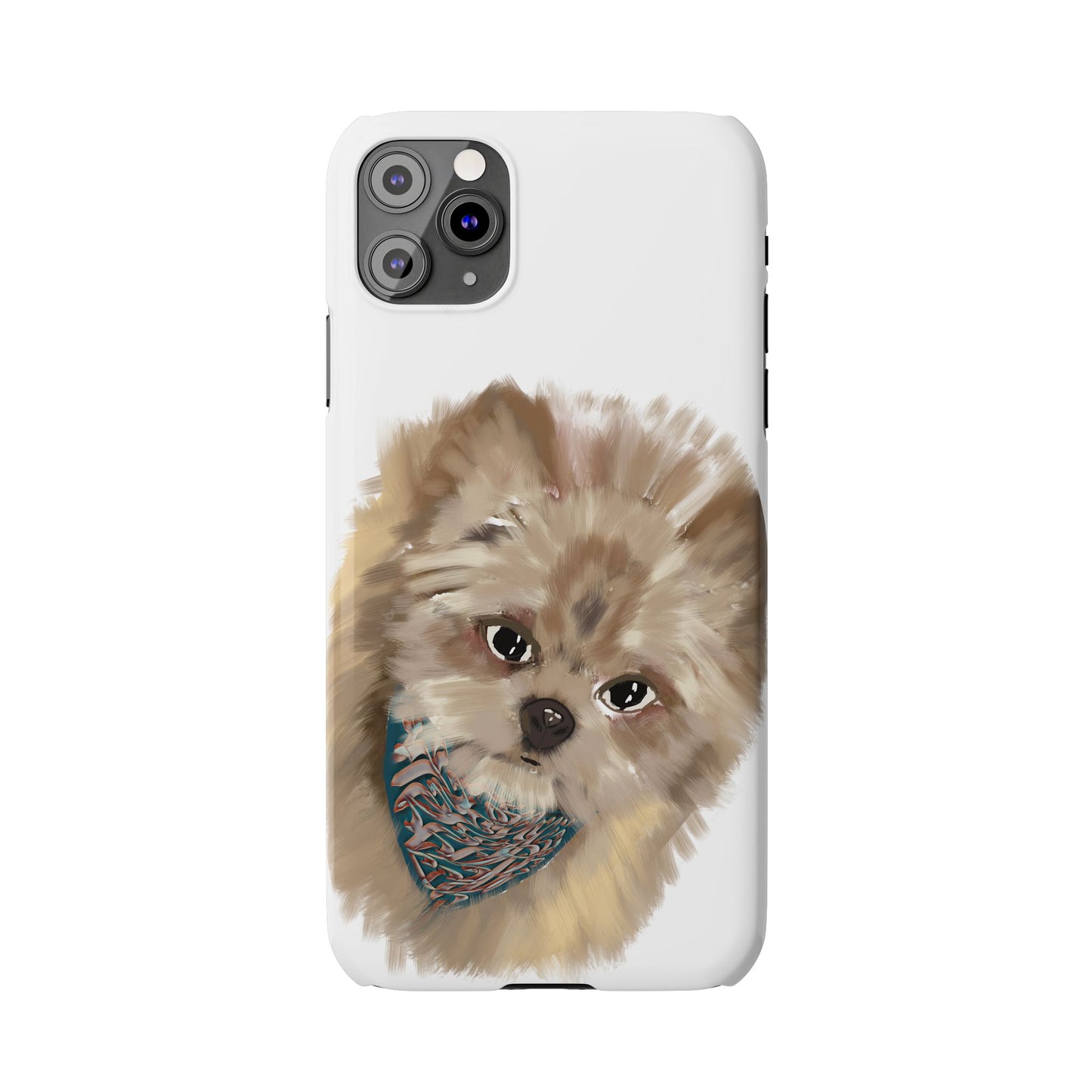 ' Modern Art Slim Phone Case-Lily