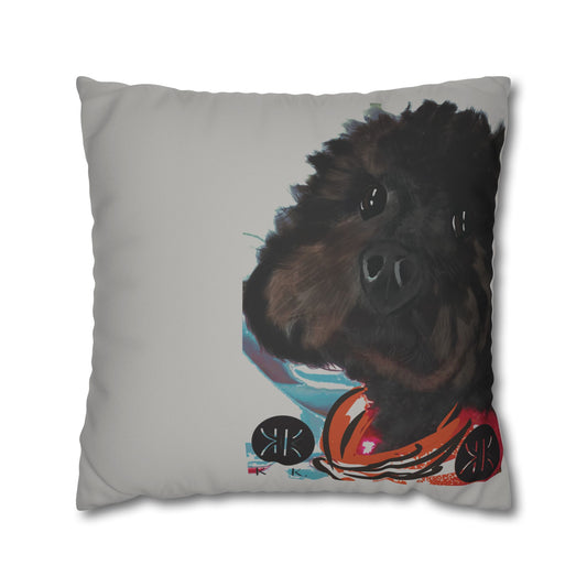 COAL Pillowcase - Modern Art Portrait Watercolour Design