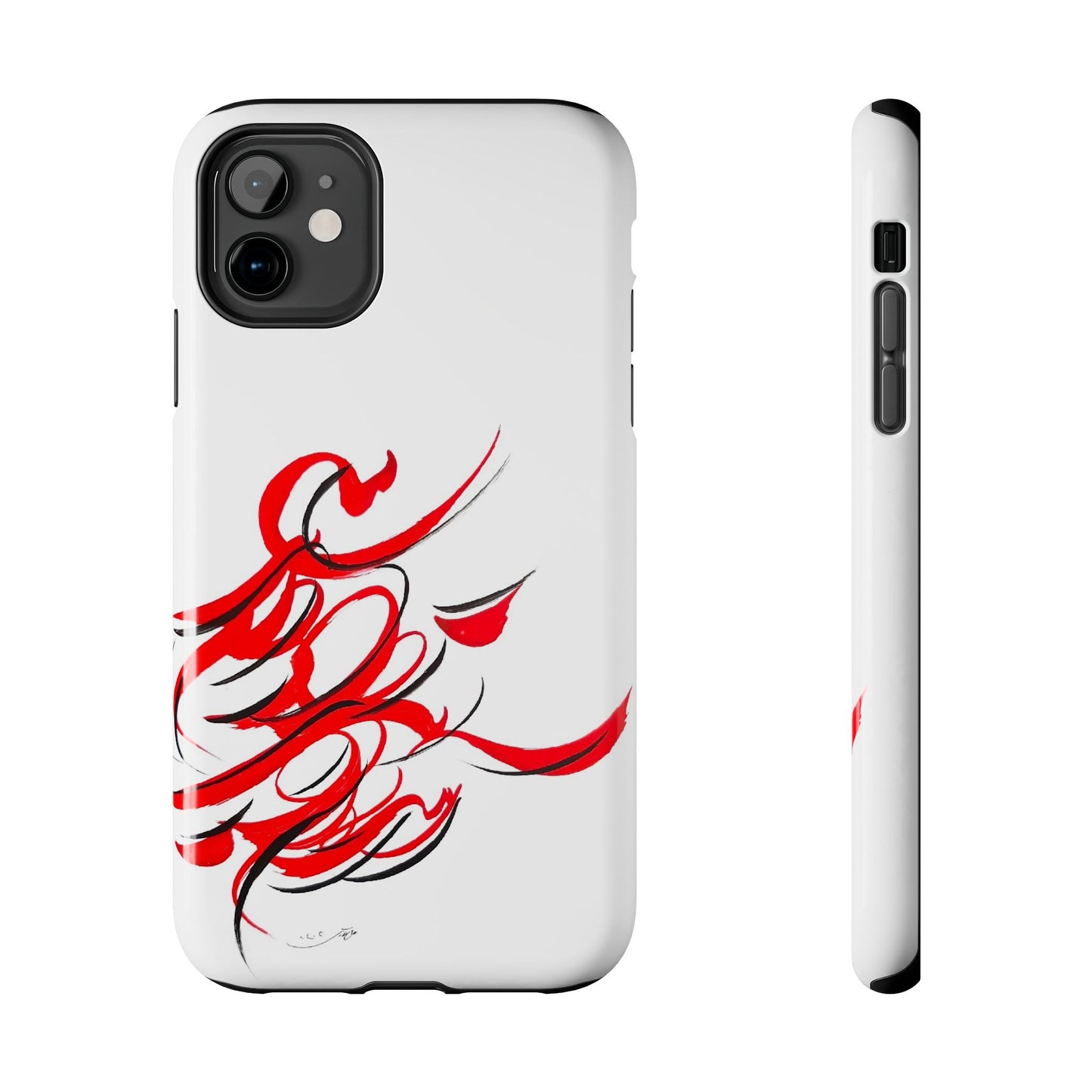 Phone Case Persian Calligraphy Modern Handwriting.