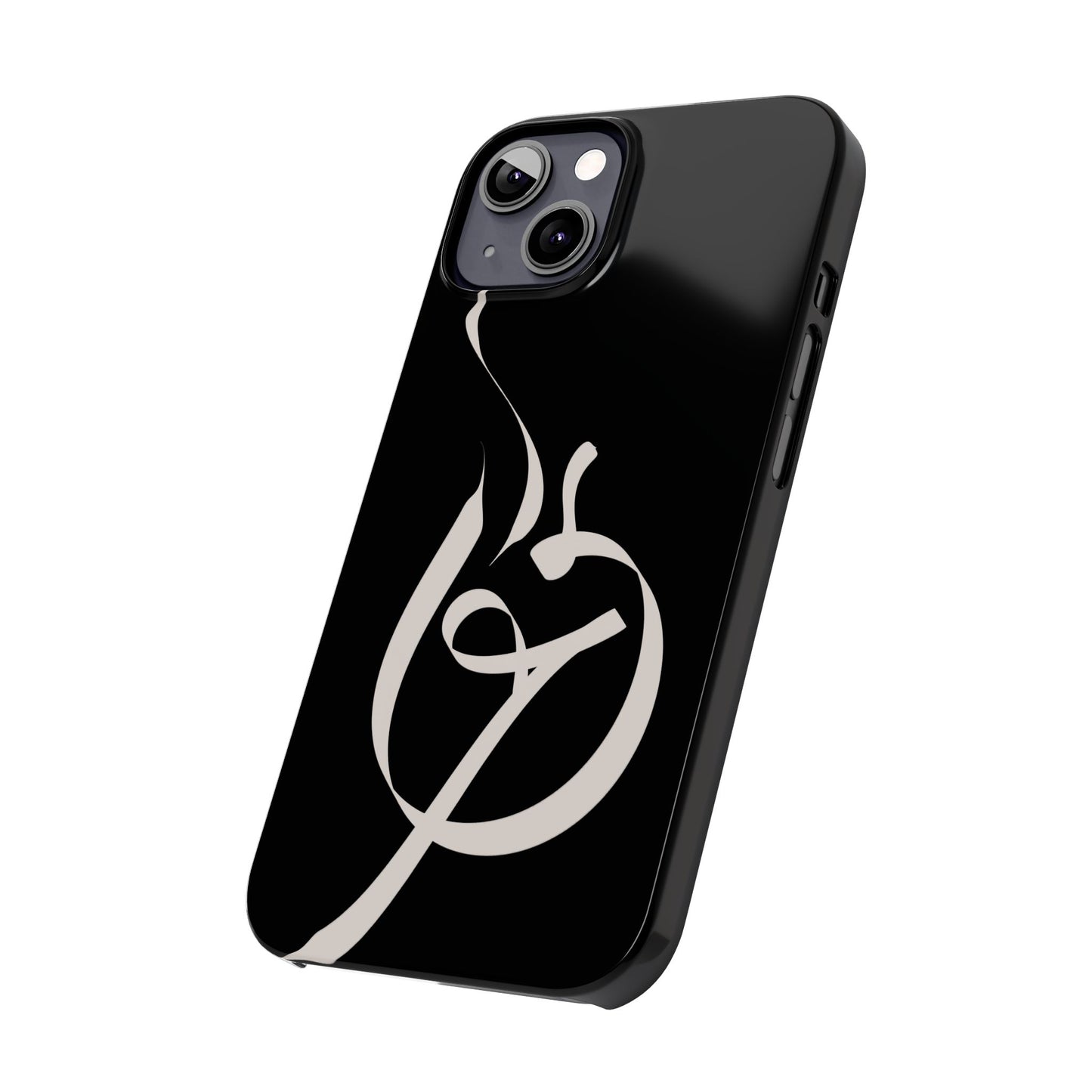 ' Modern Art Slim Phone Case -LOVE