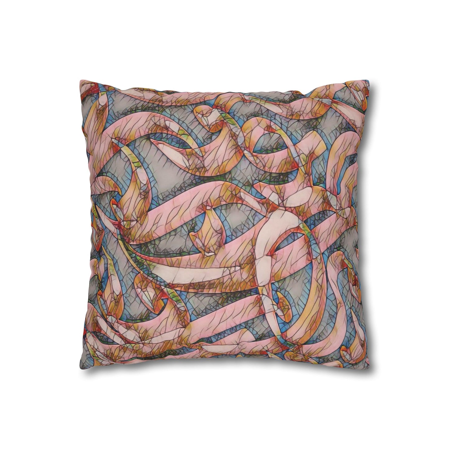 Copy of Pillowcase - Modern Art Portrait Watercolour Design
