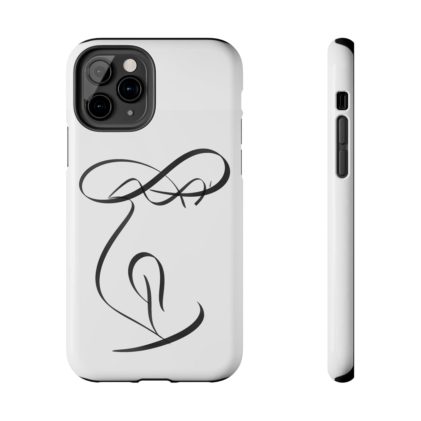 Handwritten Farsi Calligraphy 'Hiich' Design