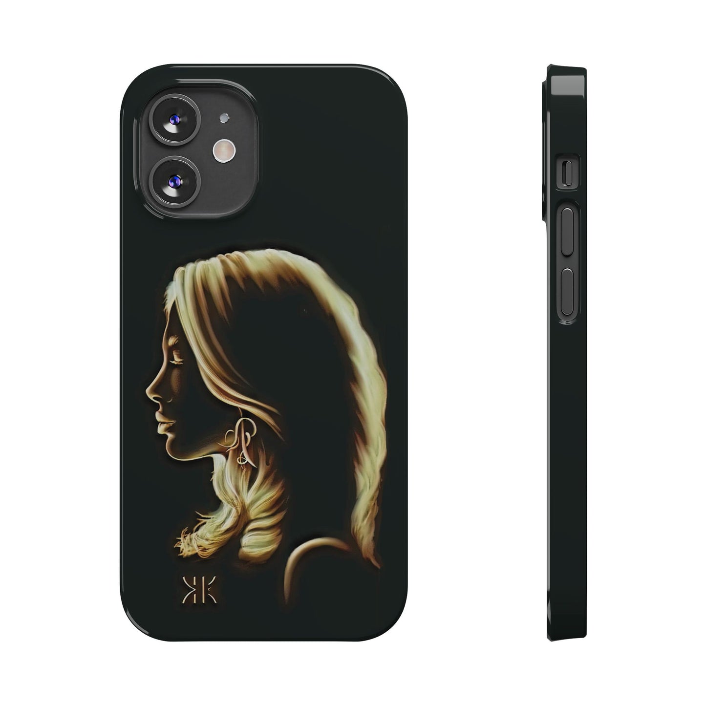 Copy of ' Modern Art Slim Phone Case -LOVE I-
