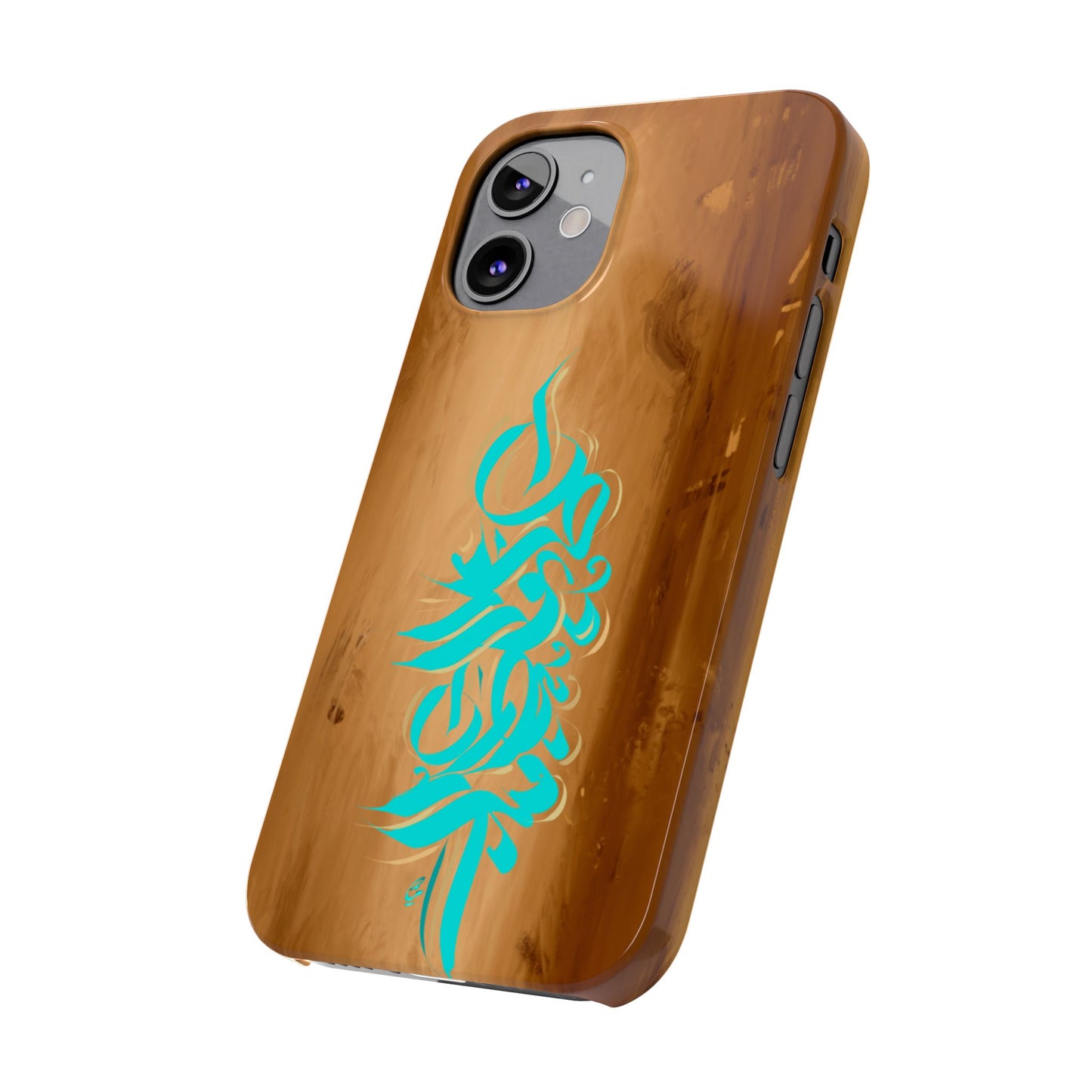Modern Art Slim Phone Case -LOVE