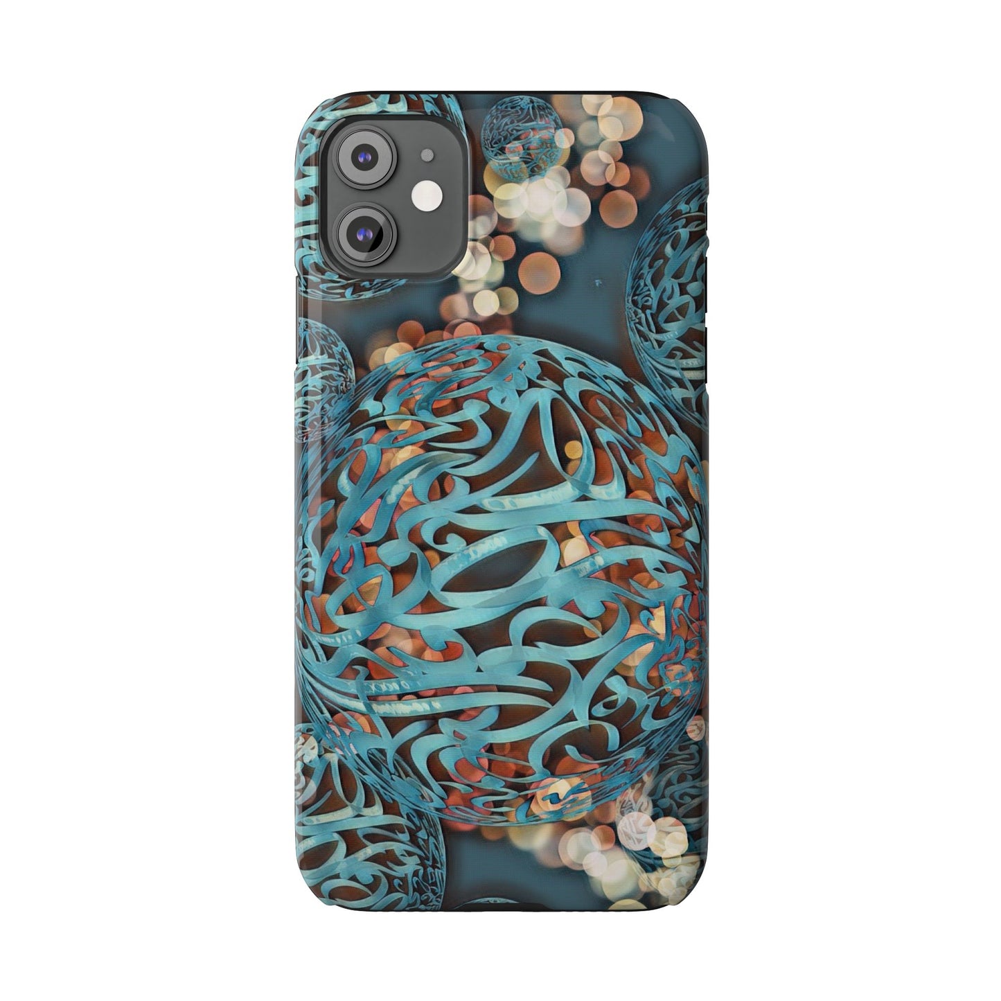 ' Modern Art Slim Phone Case -LOVE