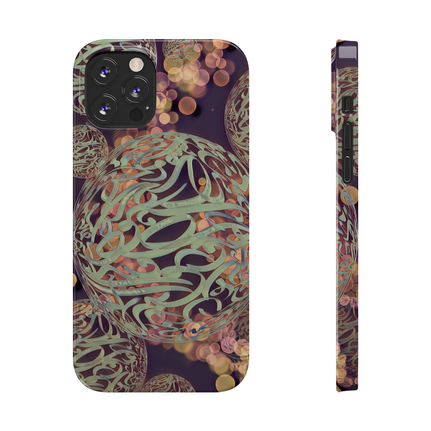 Copy of Copy of ' Modern Art  Slim Phone Case -LOVE I-