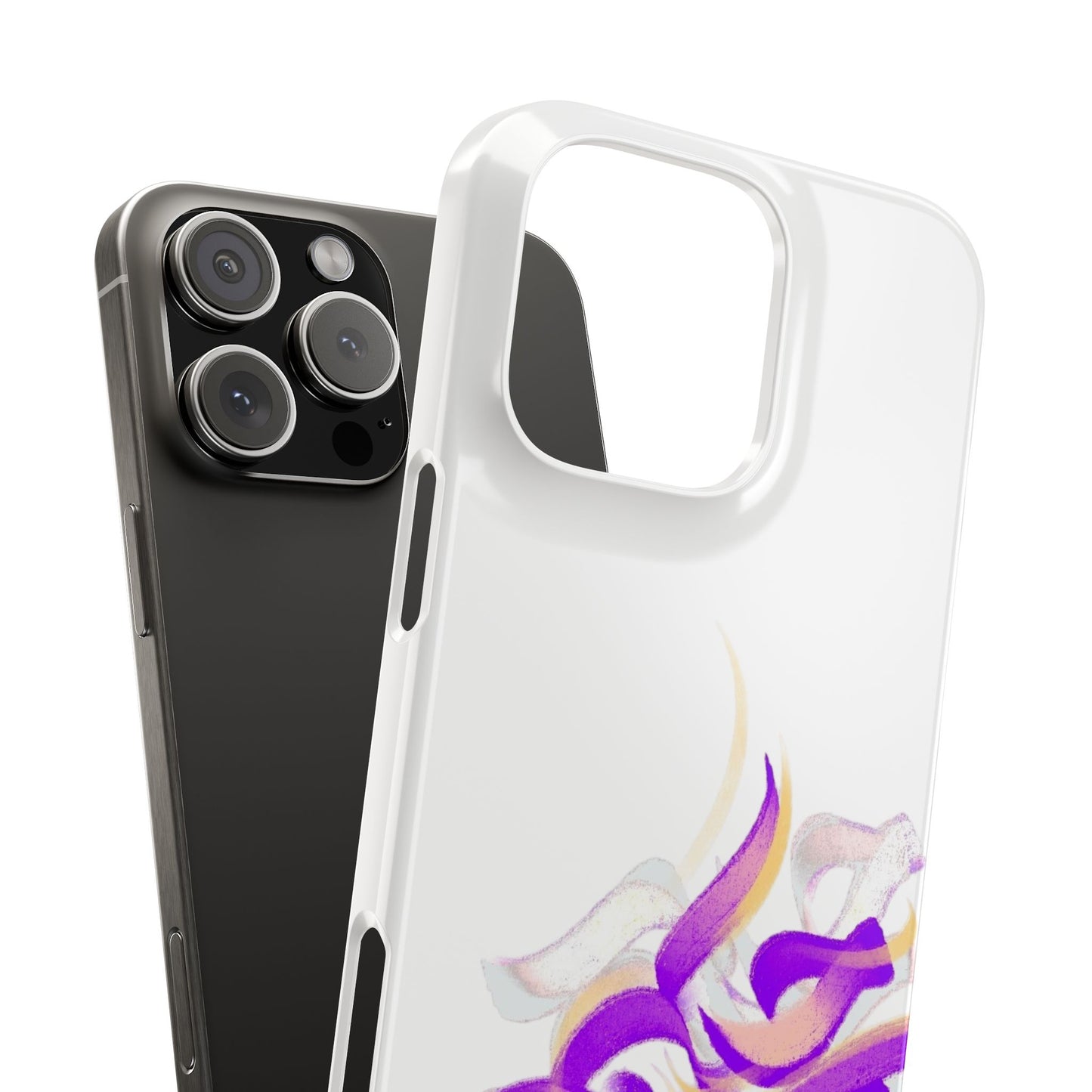 Copy of ' Modern Art  Slim Phone Case-Lily