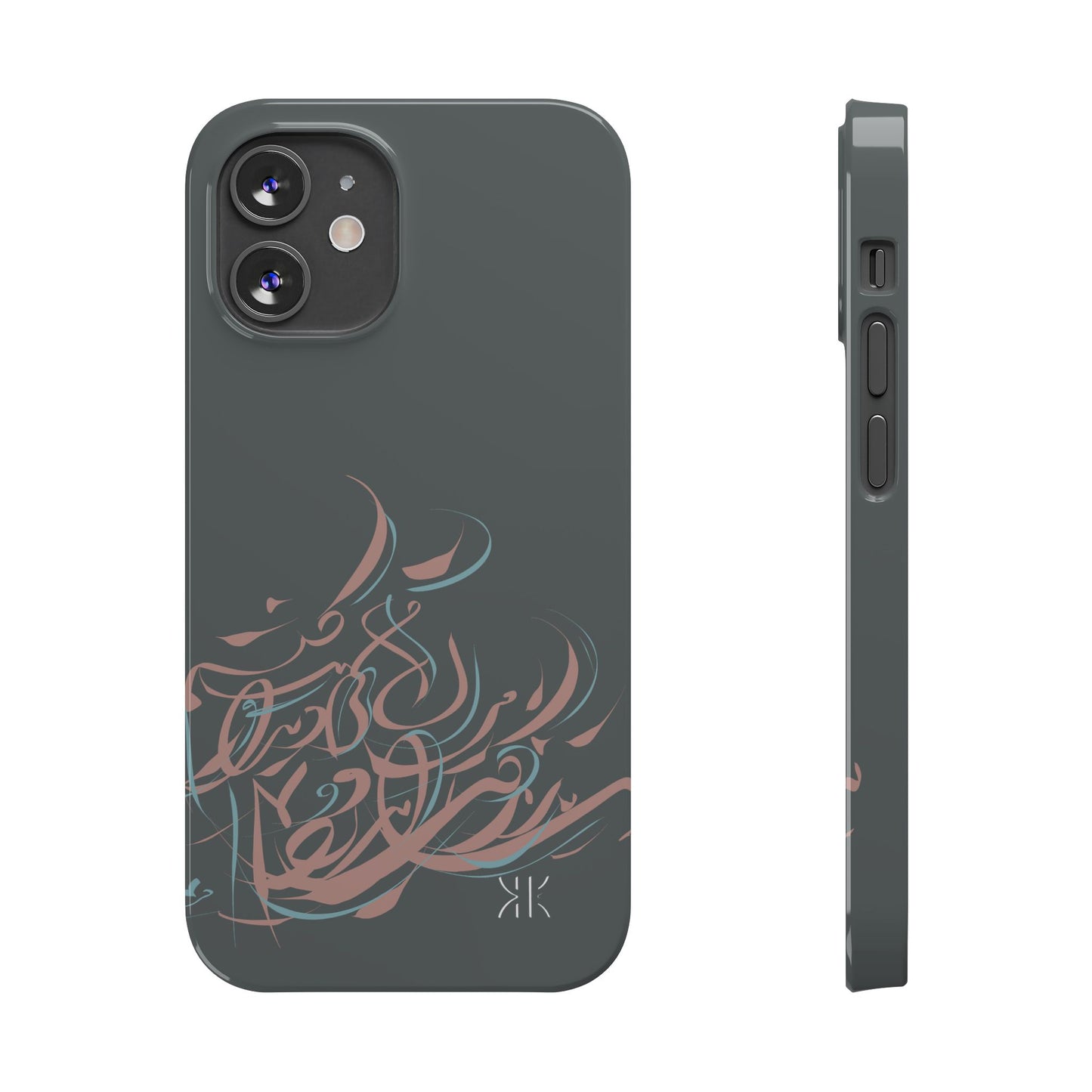 Modern Persian  Calligraphy Kalli K   Slim Phone Case