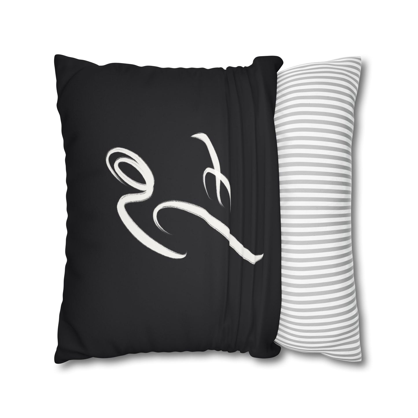 Square Pillowcase - Persian Calligraphy Modern Handwriting Design