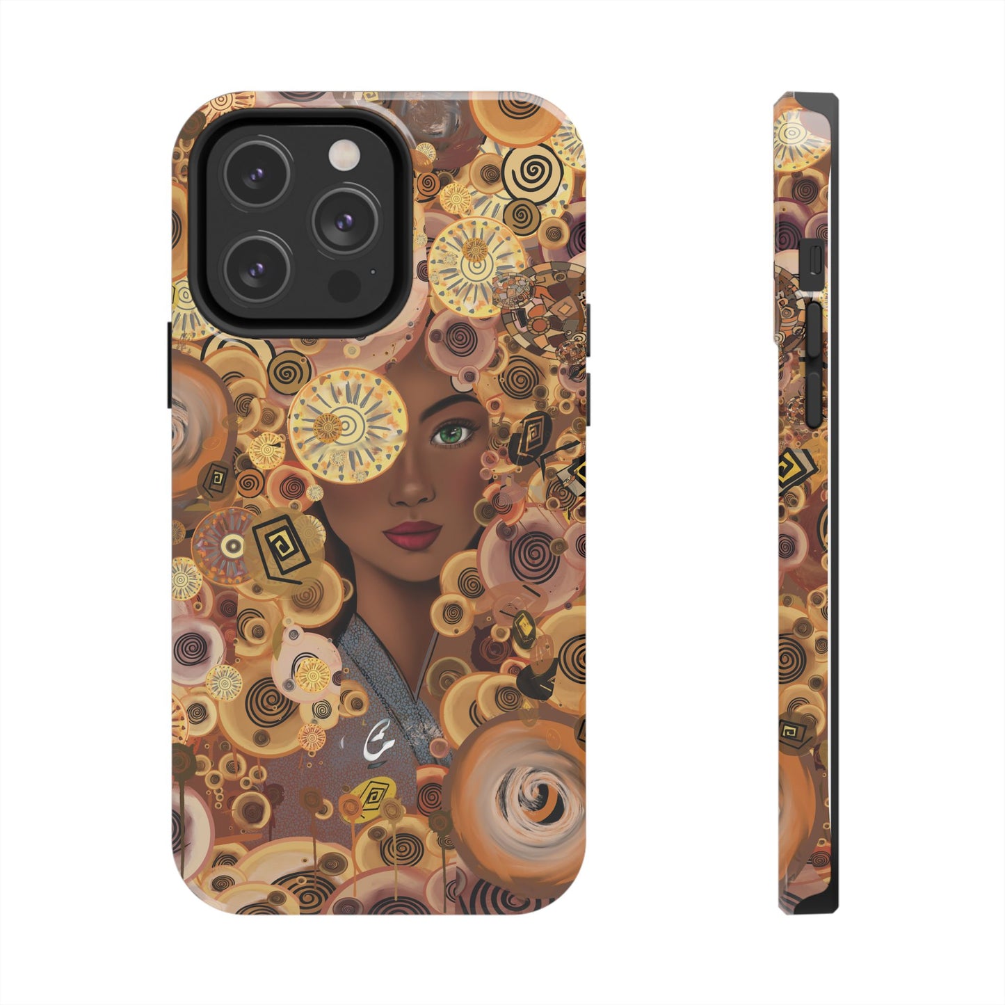 Phone Case - Persian Art Inspired Beautiful Girl Design