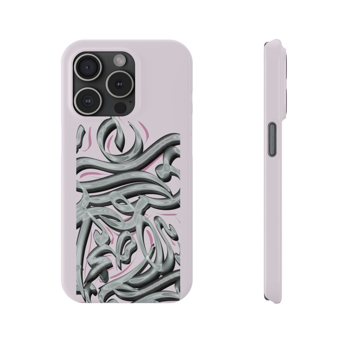 Modern Art  Slim Phone Case -LOVE,