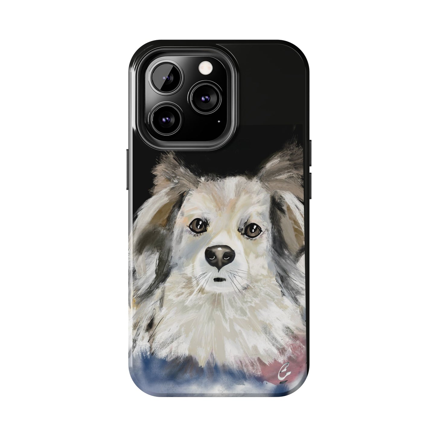 Dog Watercolor Tough Phone Case