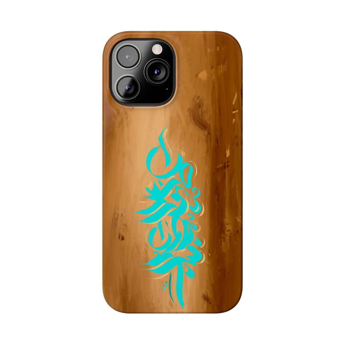 Modern Art  Slim Phone Case -LOVE