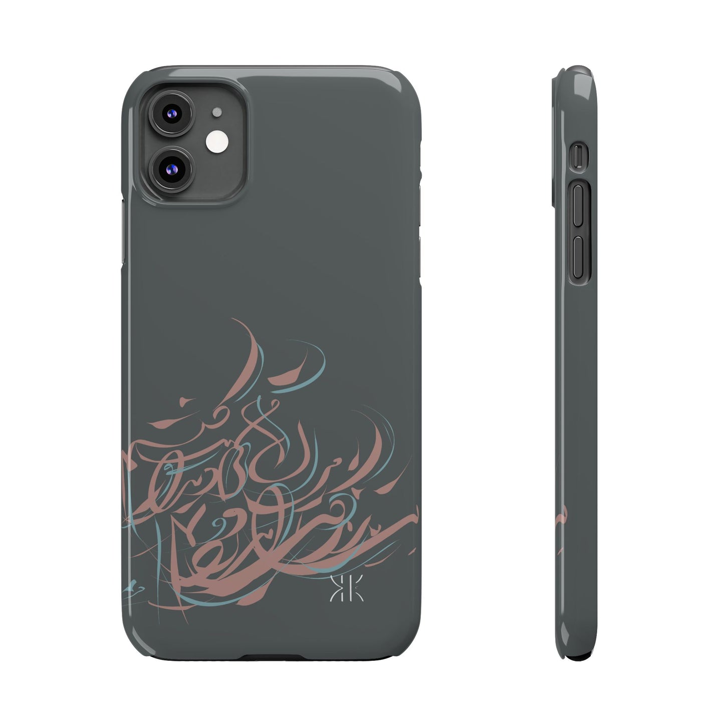 Modern Persian  Calligraphy Kalli K   Slim Phone Case