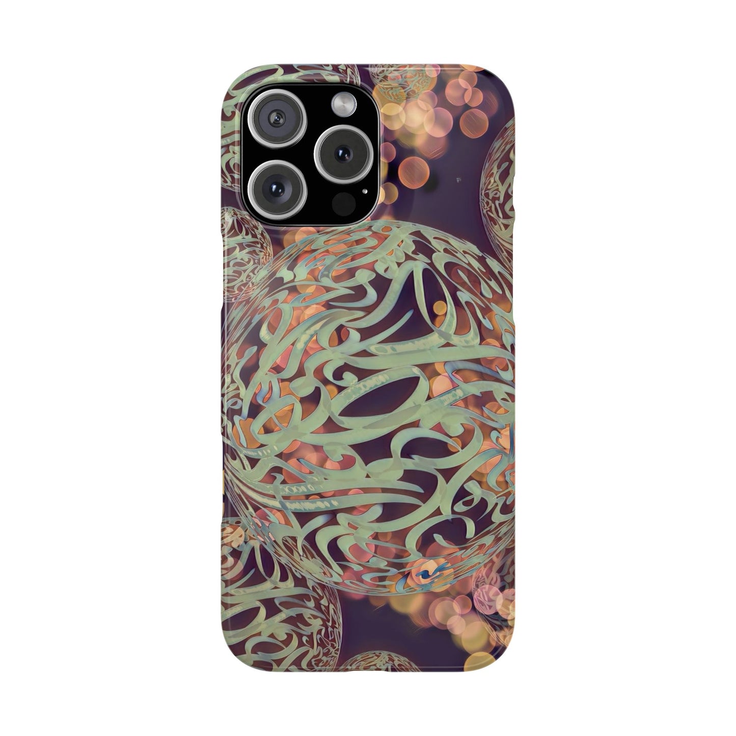 Copy of Copy of ' Modern Art  Slim Phone Case -LOVE I-