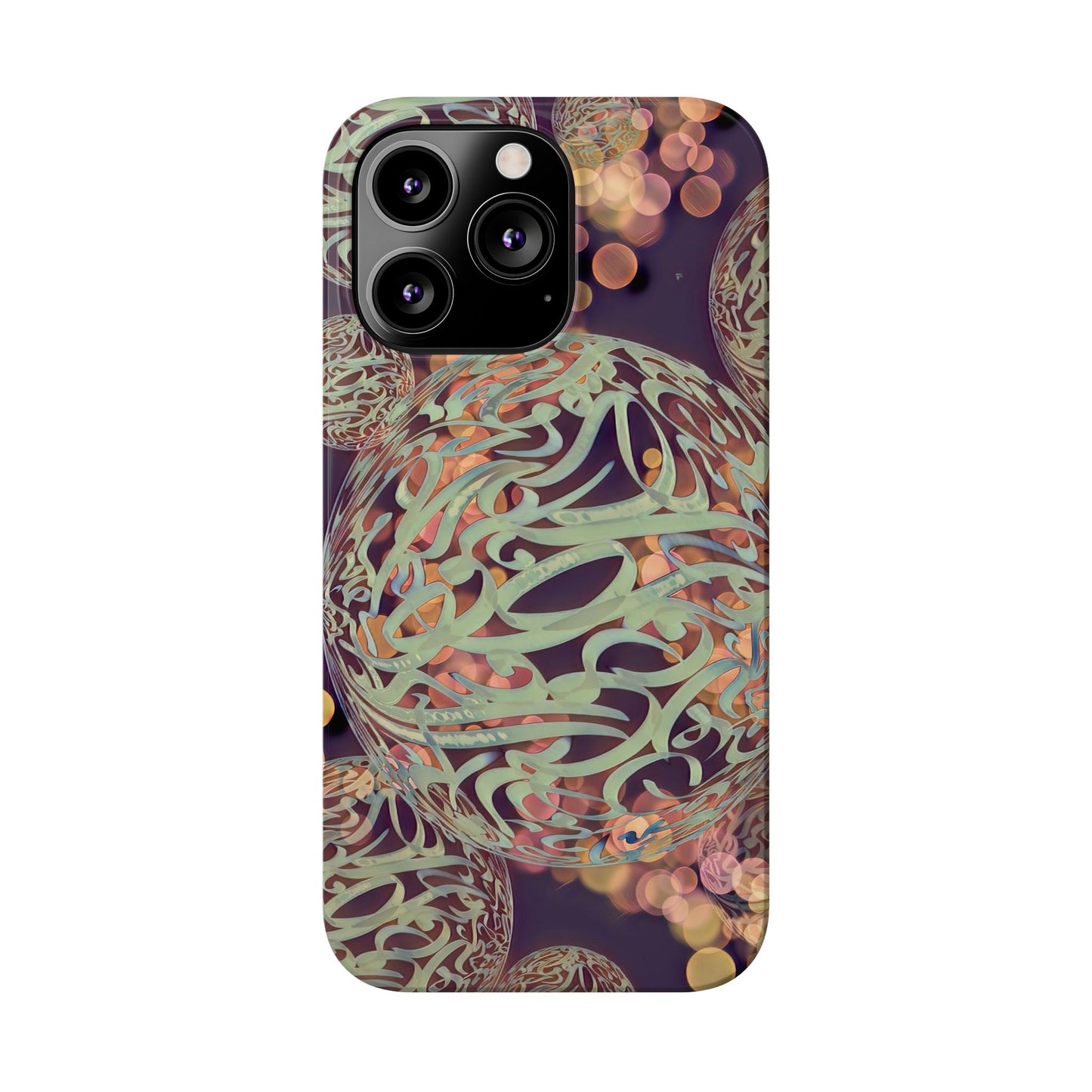 Copy of Copy of ' Modern Art  Slim Phone Case -LOVE I-