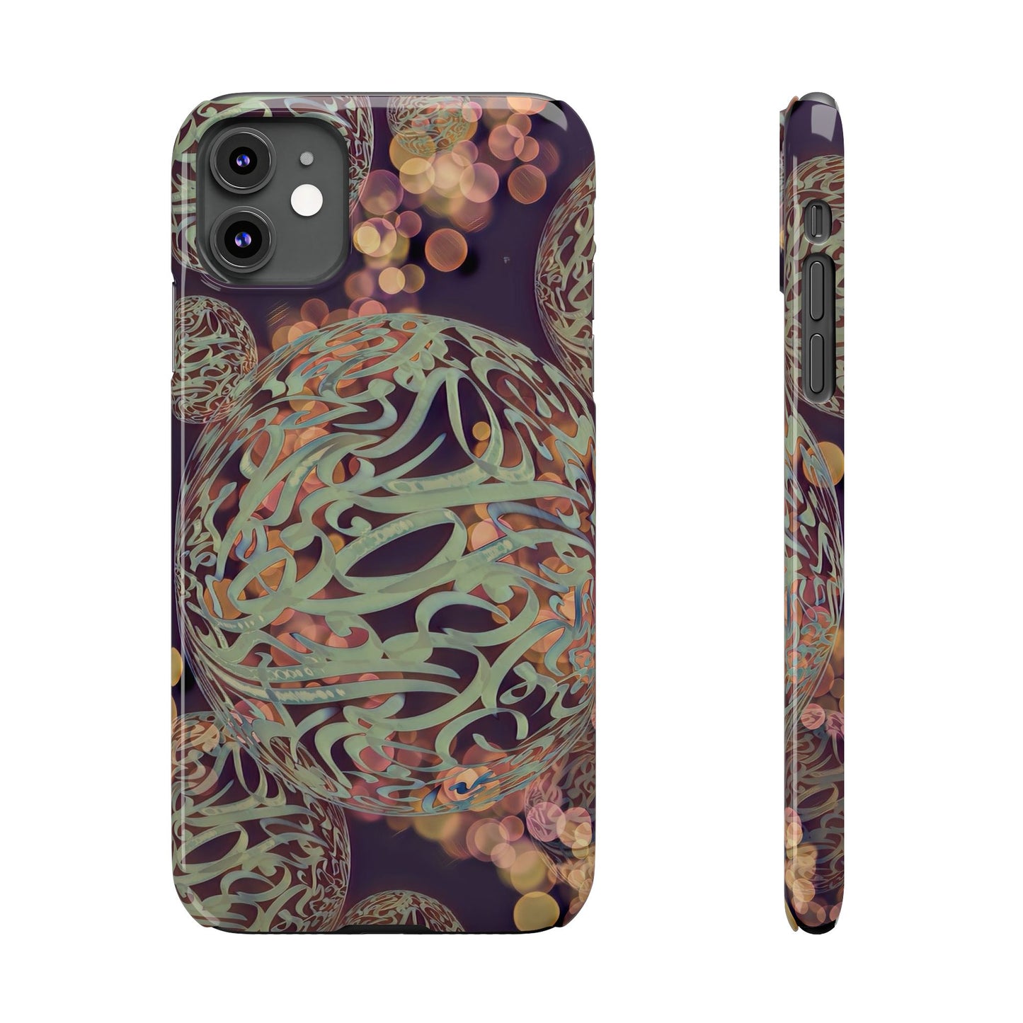 Copy of Copy of ' Modern Art  Slim Phone Case -LOVE I-