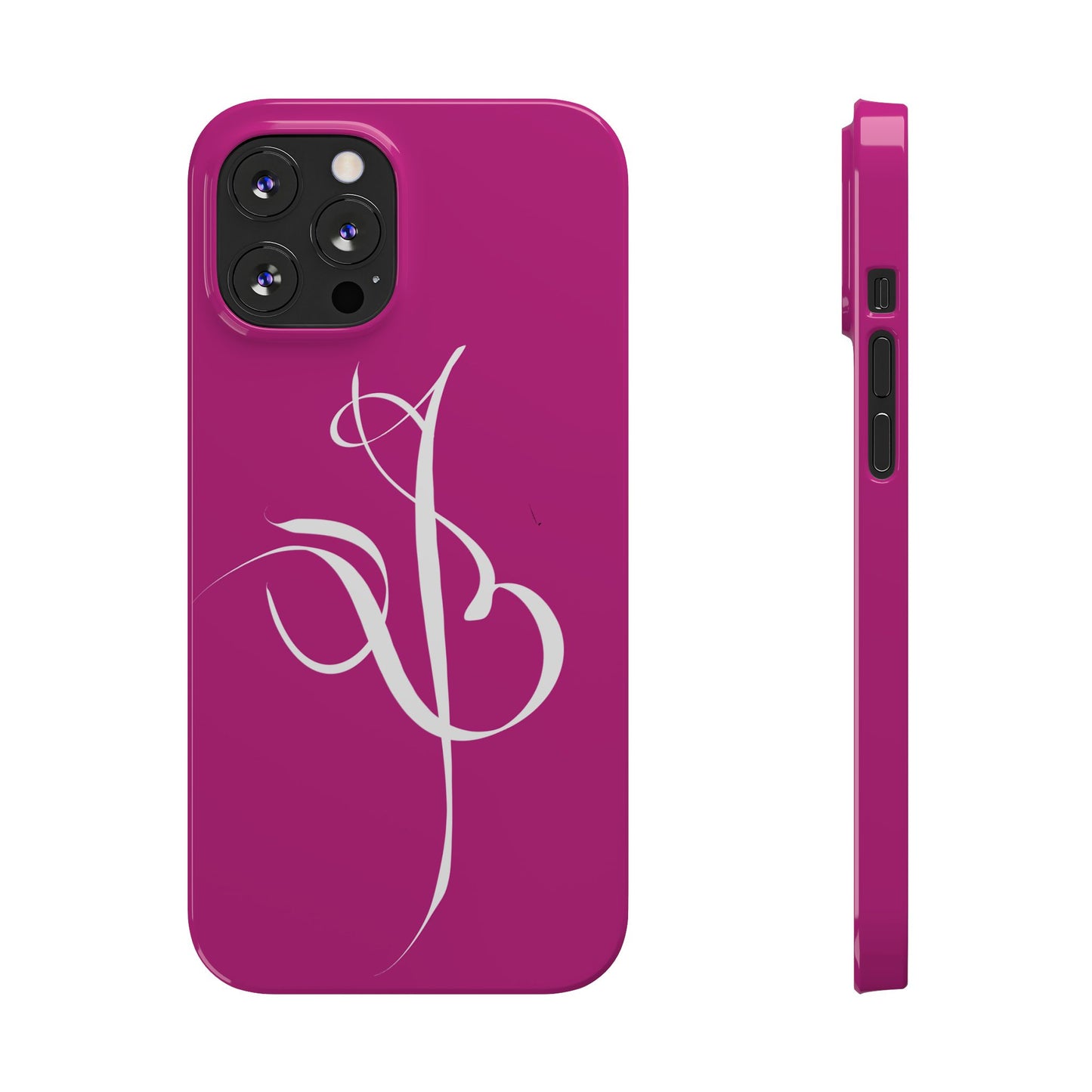 Modern Calligraphy Slim Phone Case -Eshgh (LOVE)