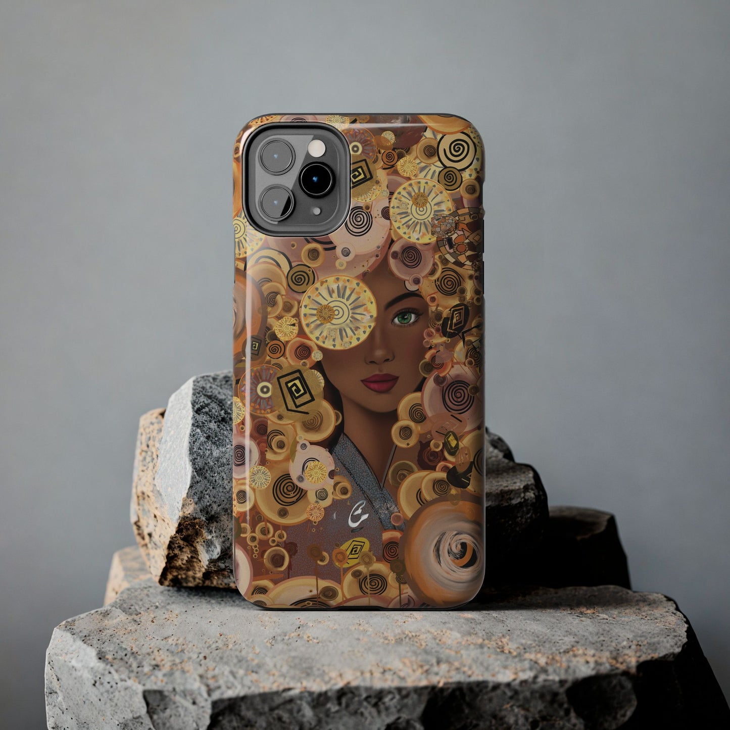 Phone Case - Persian Art Inspired Beautiful Girl Design