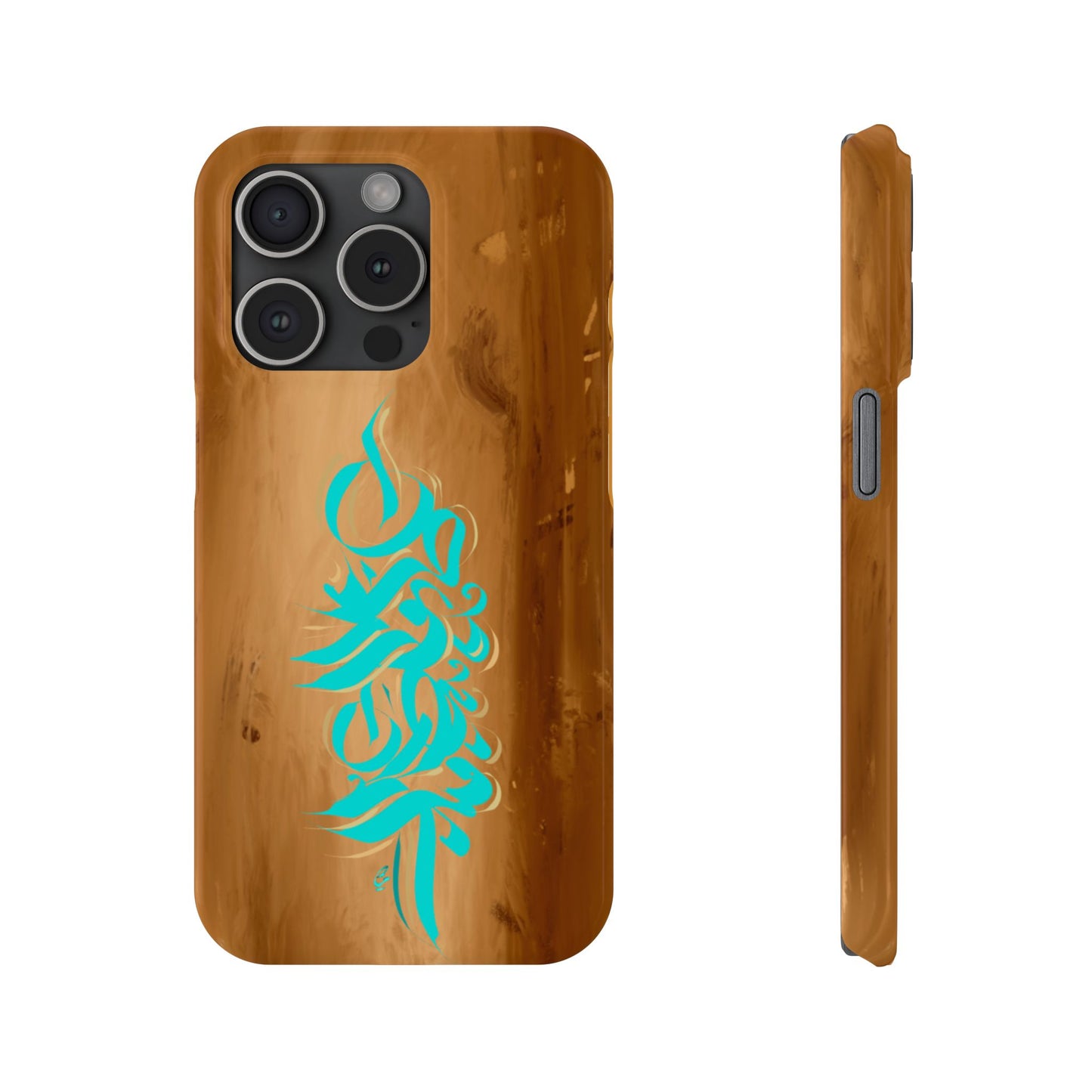 Modern Art  Slim Phone Case -LOVE