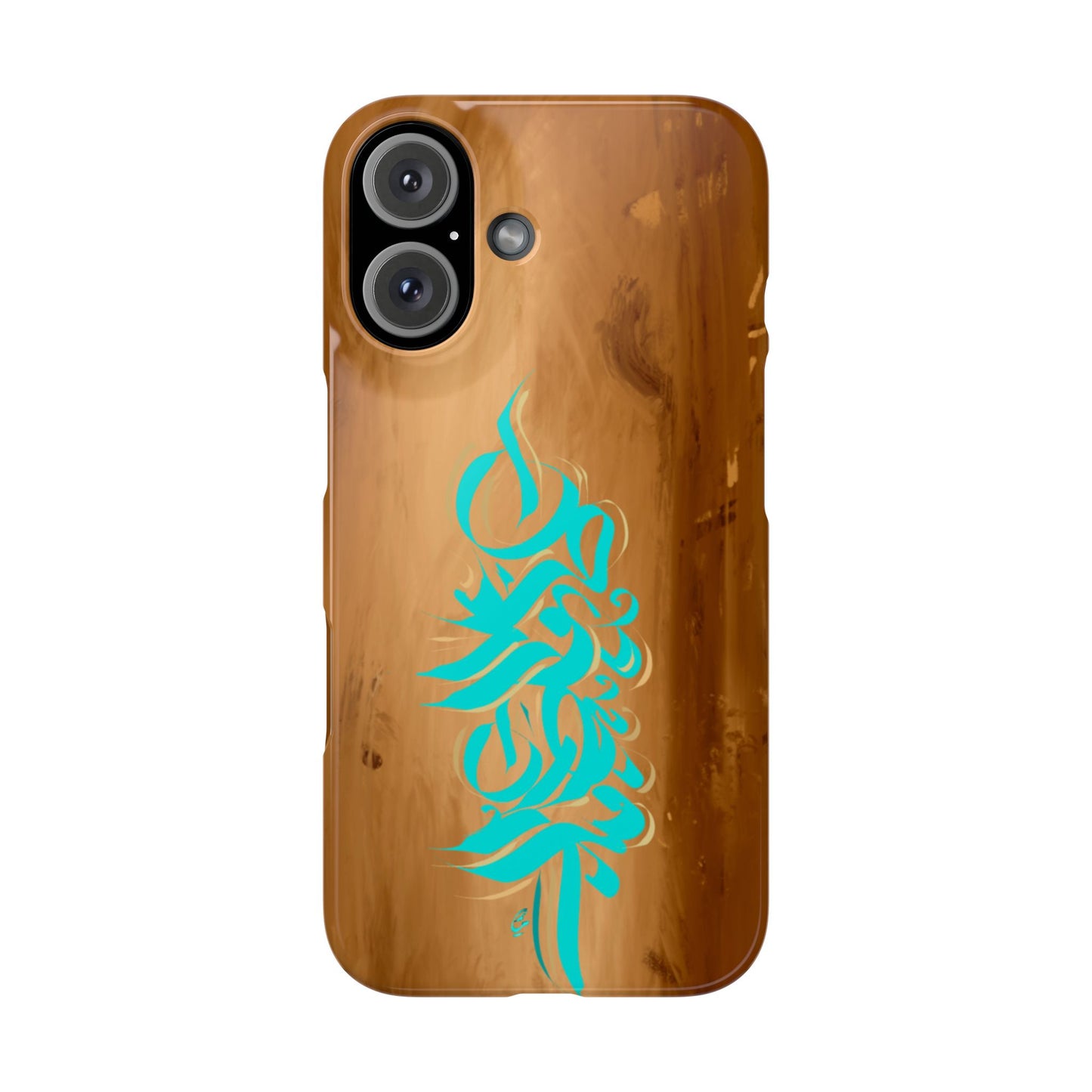 Modern Art  Slim Phone Case -LOVE