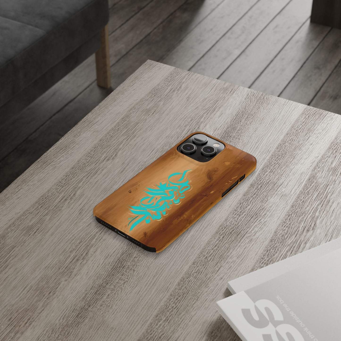 Modern Art  Slim Phone Case -LOVE