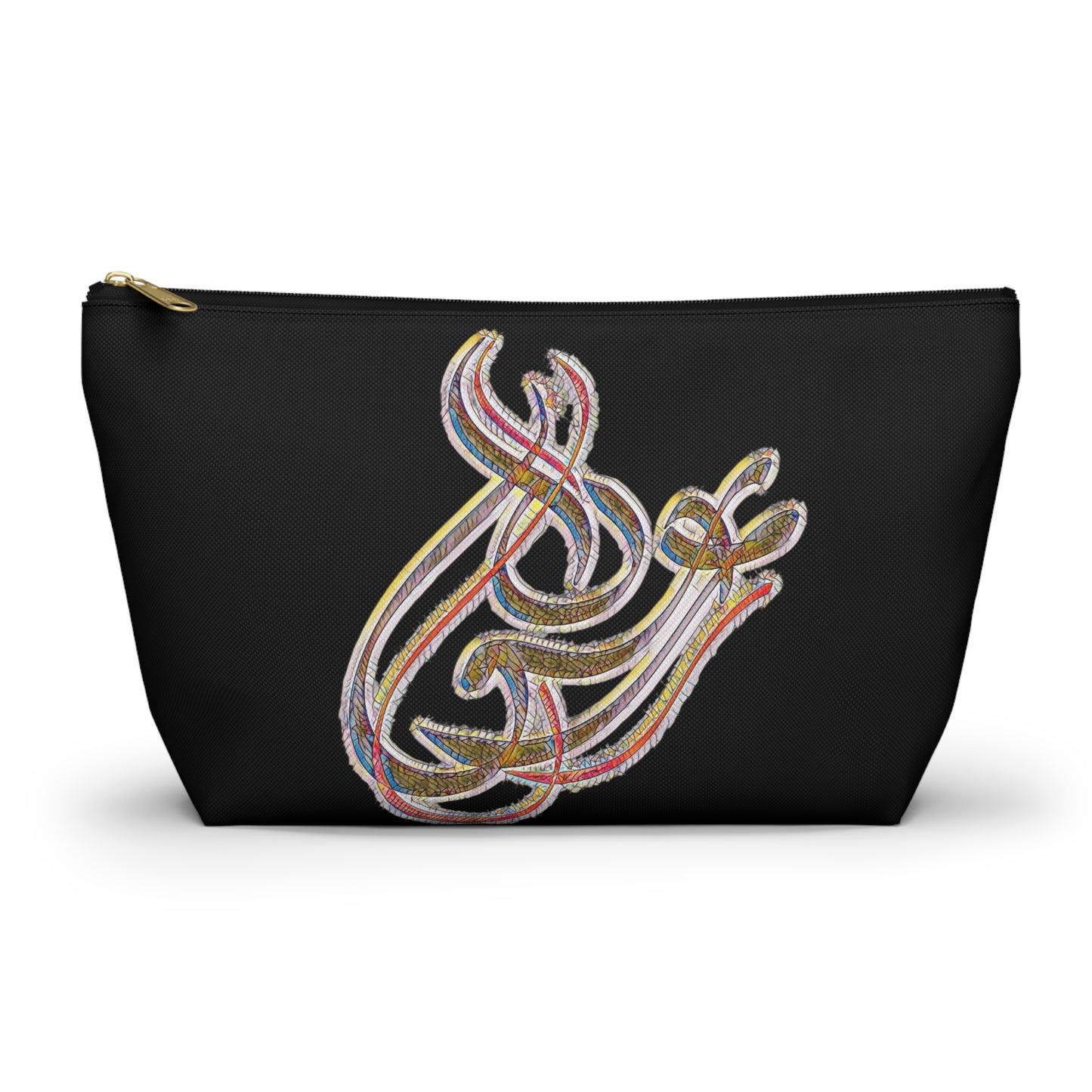 Persian calligraphy Accessory Pouch w T-bottom