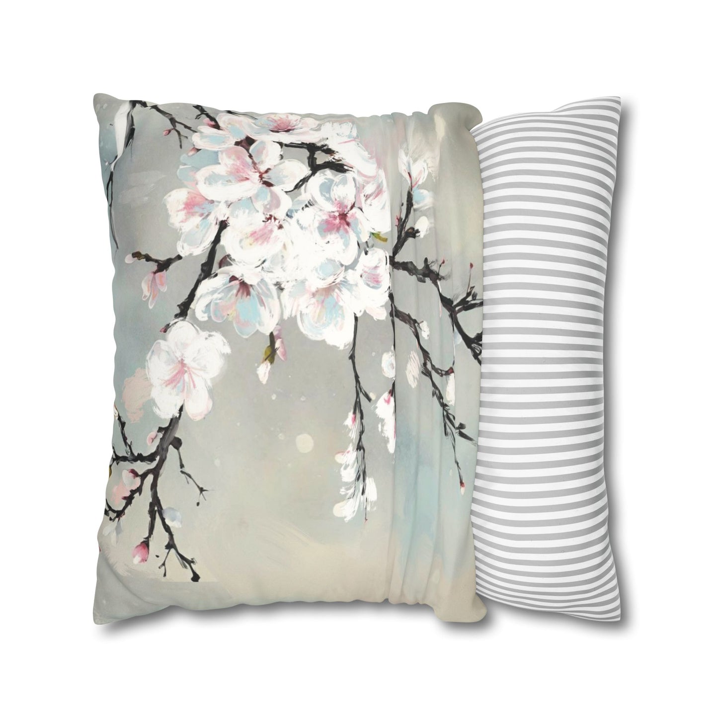 Spring Pillowcase - Modern Art Portrait Watercolour Design