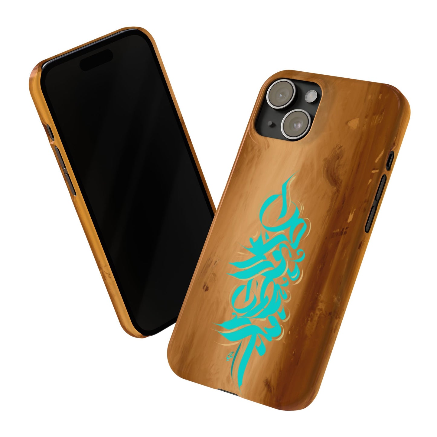 Modern Art  Slim Phone Case -LOVE