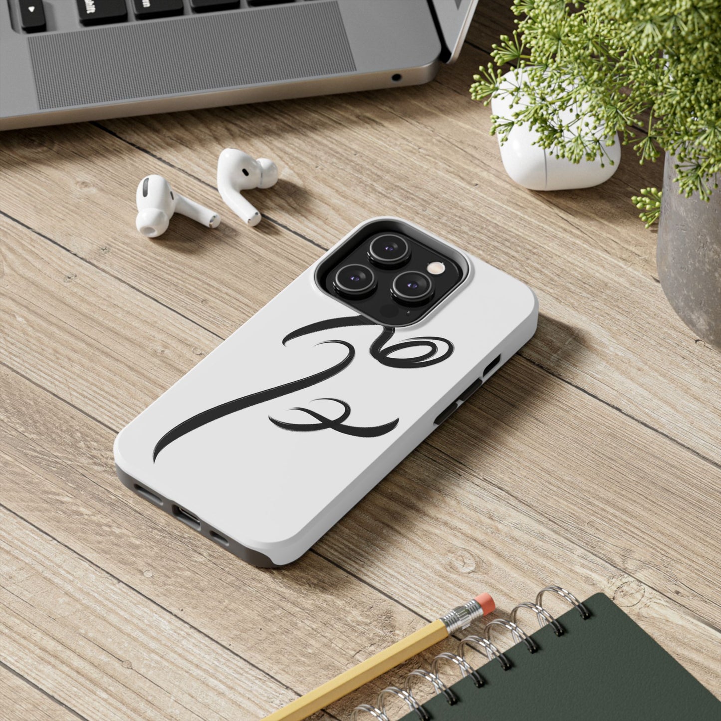 Hich Phone Case - Persian Calligraphy Handwriting Art