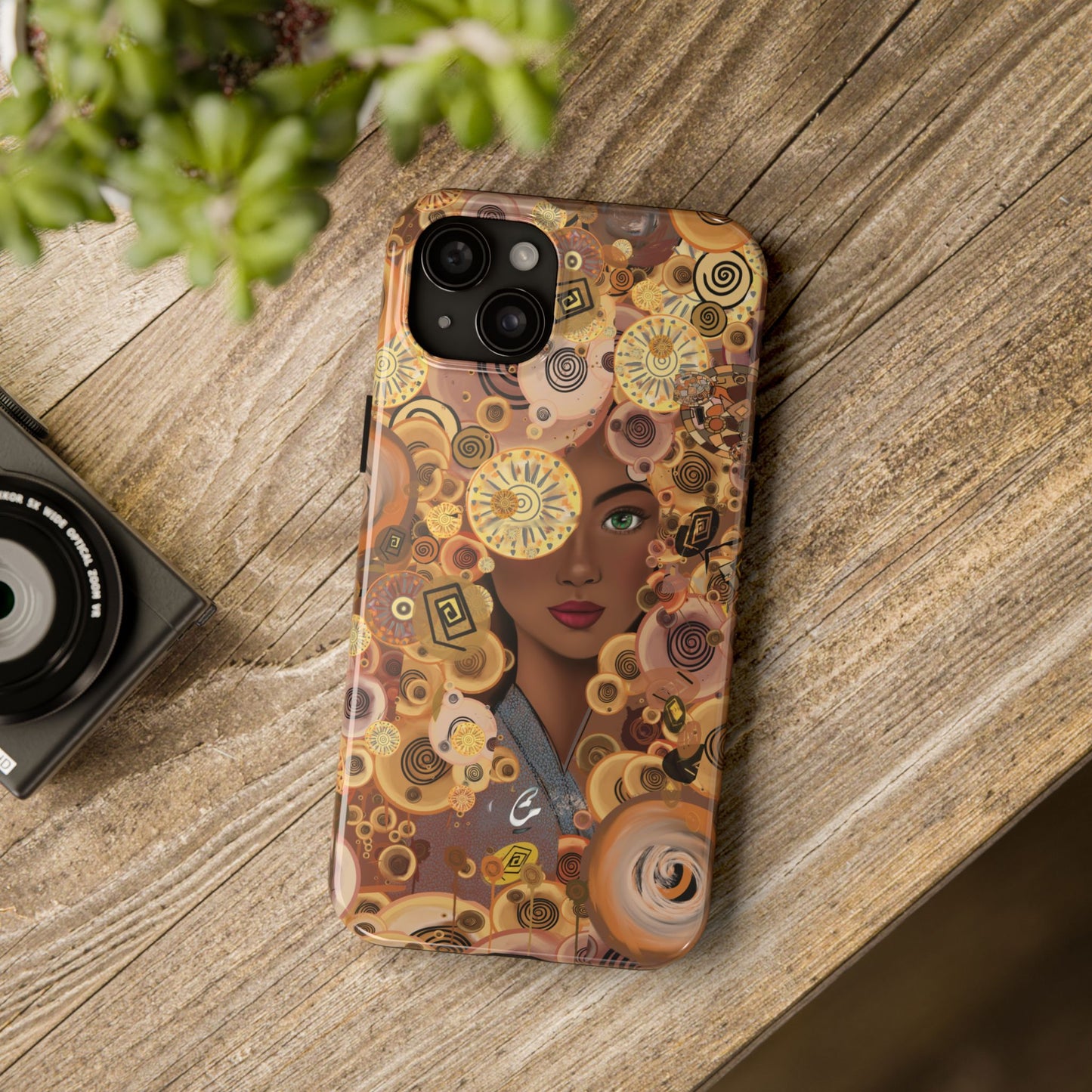 Phone Case - Persian Art Inspired Beautiful Girl Design