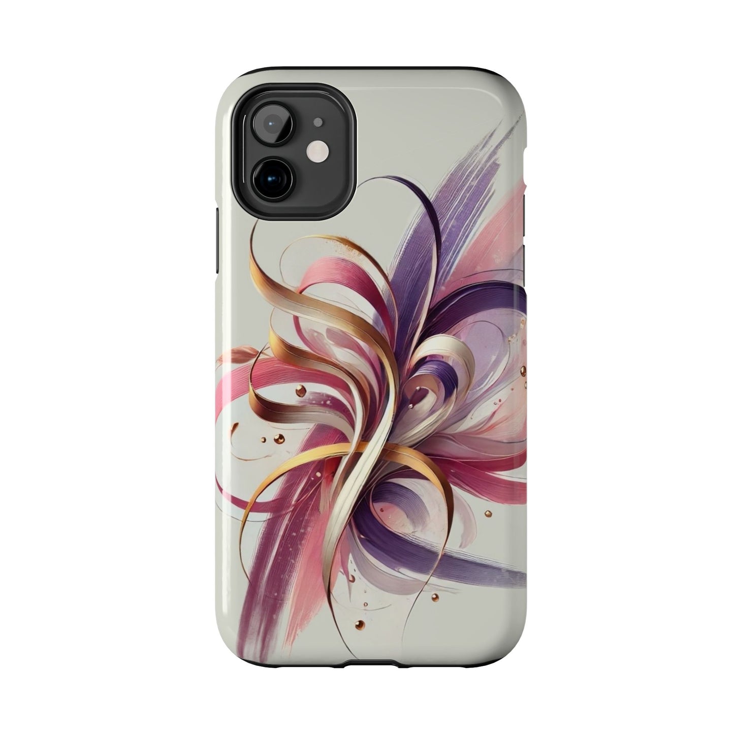 Phone Cases - Colorful Calligraphy Flower Chic Stylish Design