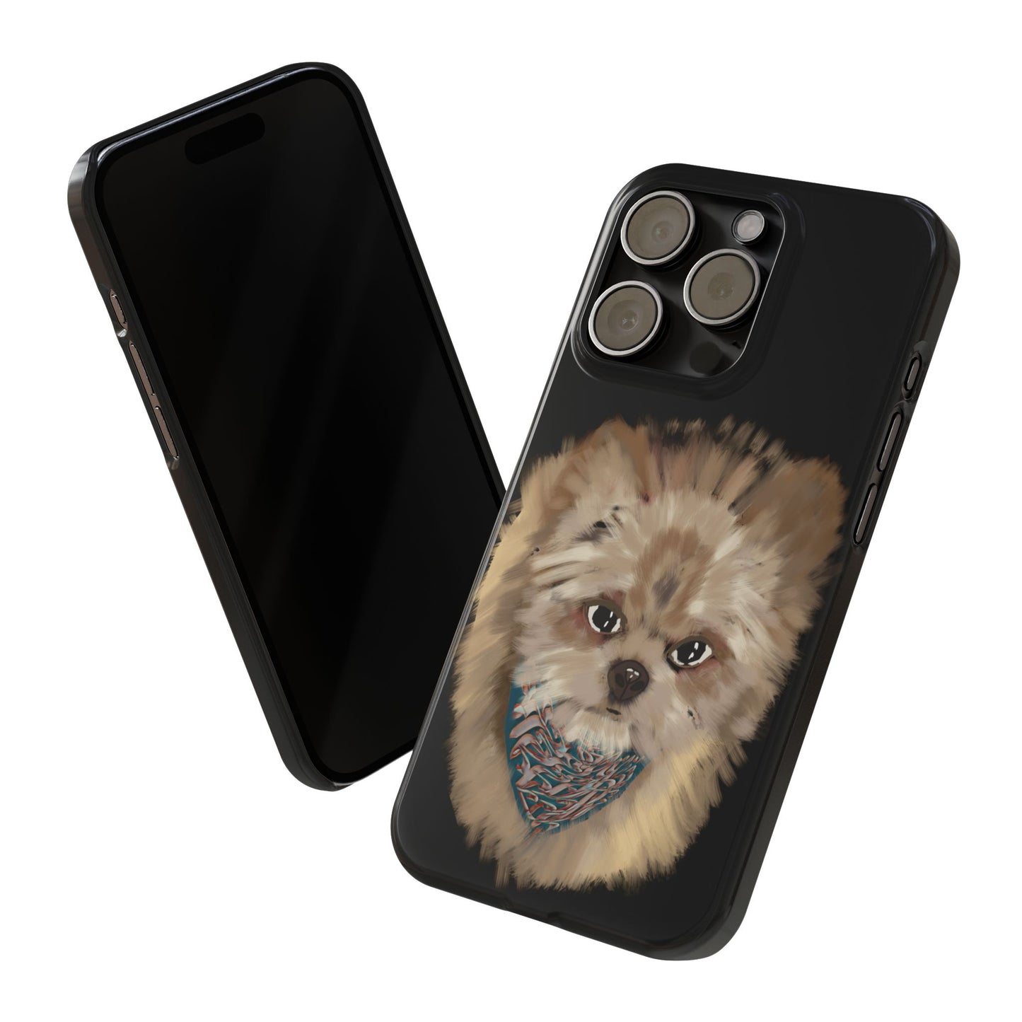 Copy of Copy of Copy of Copy of ' Modern Art  Slim Phone Case -LOVE I-