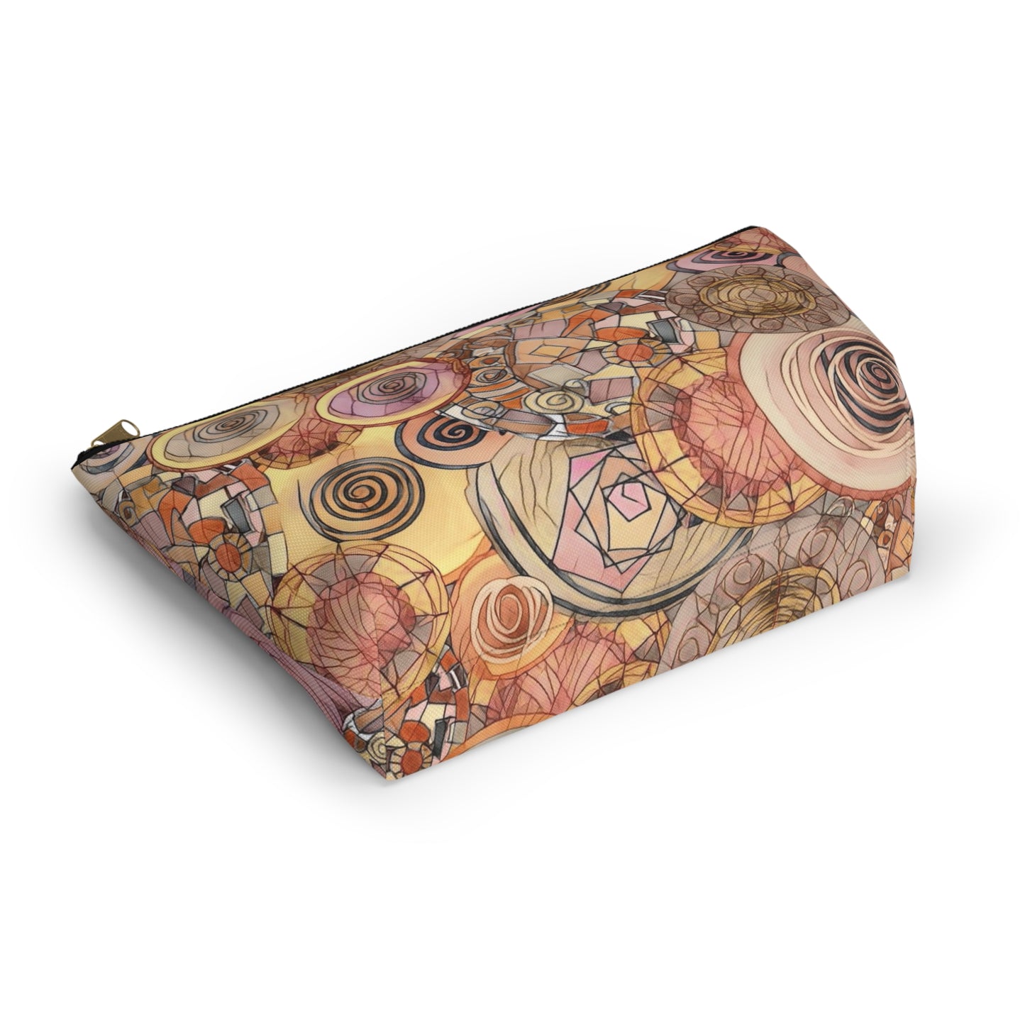 Ethereal Swirls Accessory Pouch w T-bottom