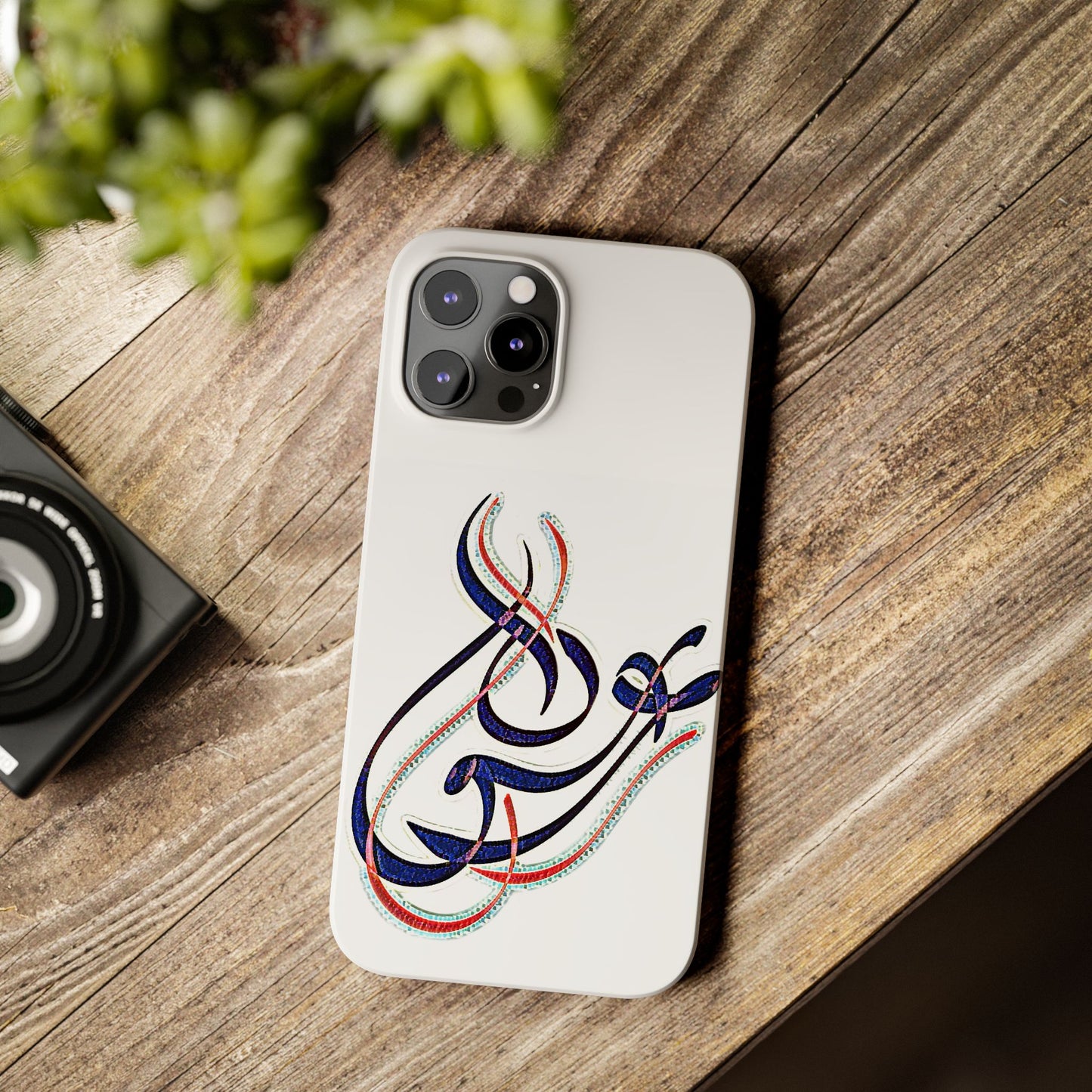 Modern Art  Slim Phone Case - Eshgh (Love)