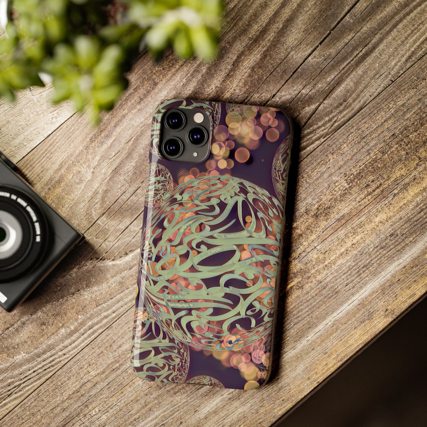 Copy of Copy of ' Modern Art  Slim Phone Case -LOVE I-