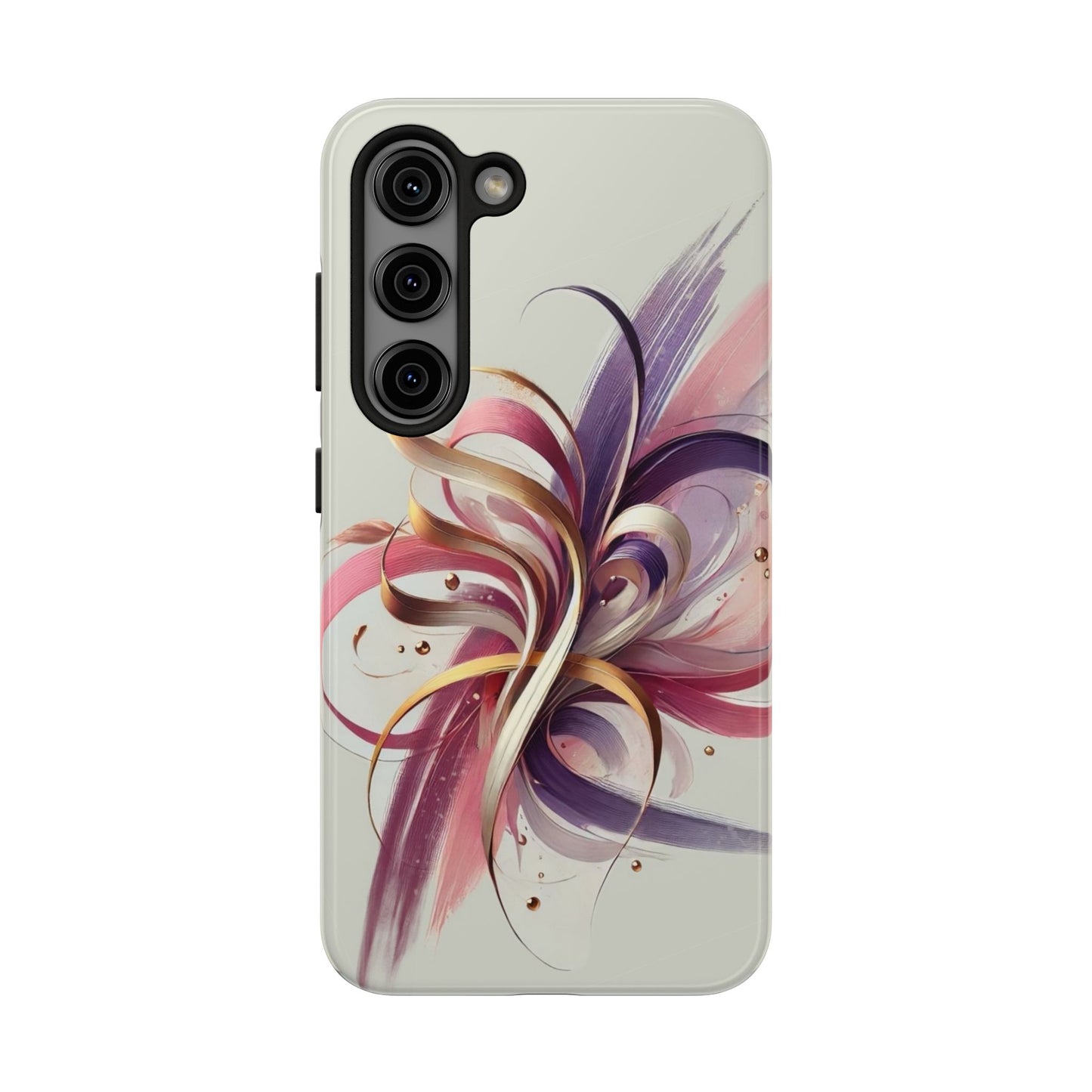 Phone Cases - Colorful Calligraphy Flower Chic Stylish Design