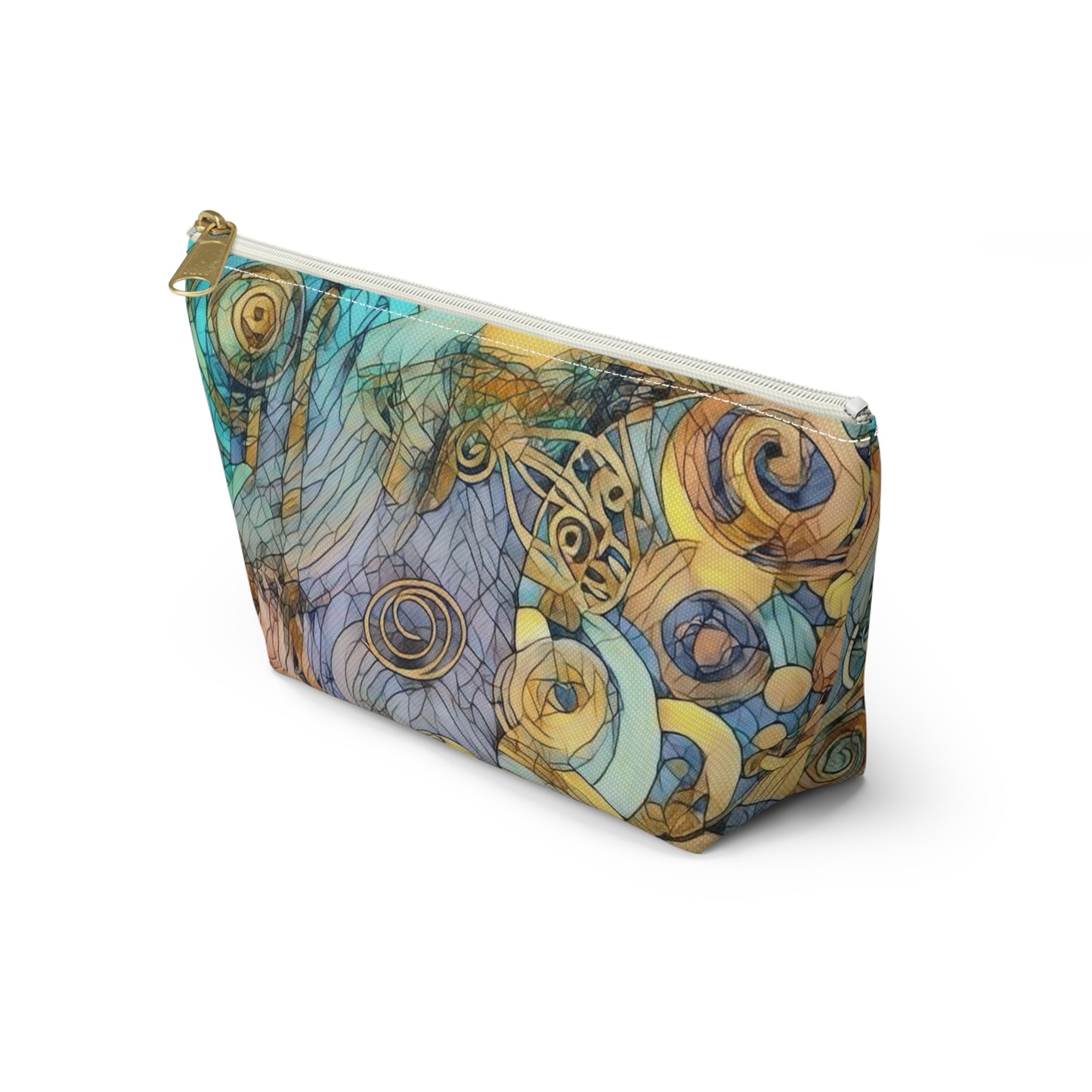 Ethereal Swirls Accessory Pouch w T-bottom