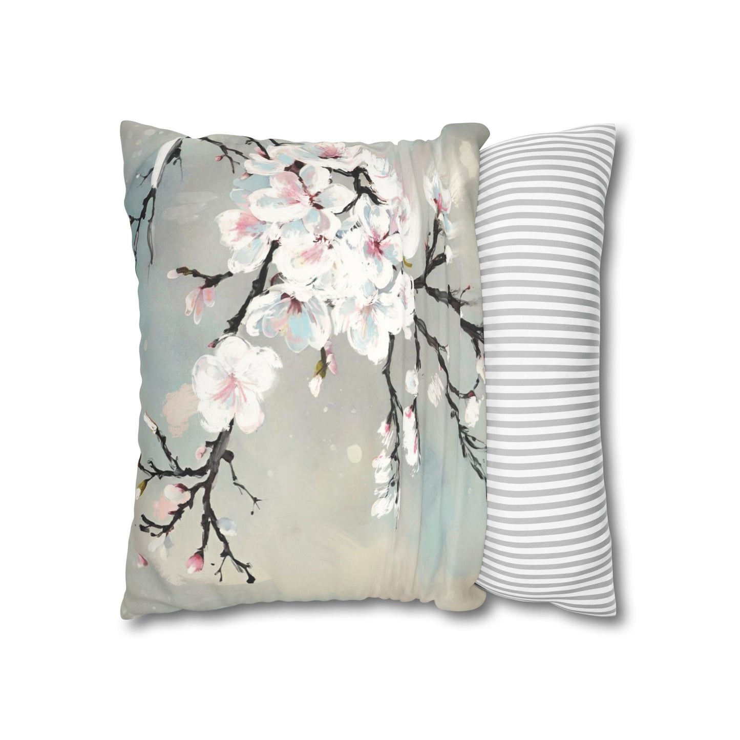 Spring Pillowcase - Modern Art Portrait Watercolour Design
