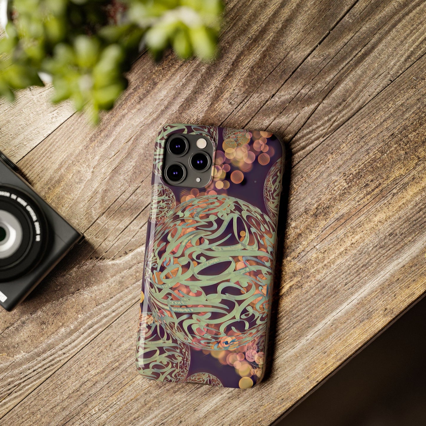 Copy of Copy of ' Modern Art  Slim Phone Case -LOVE I-