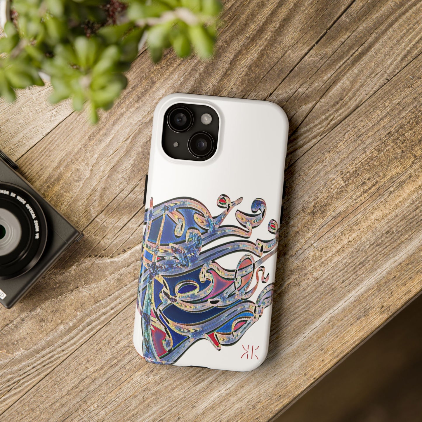 Kalli K  Phone Case Persian Calligraphy Art.