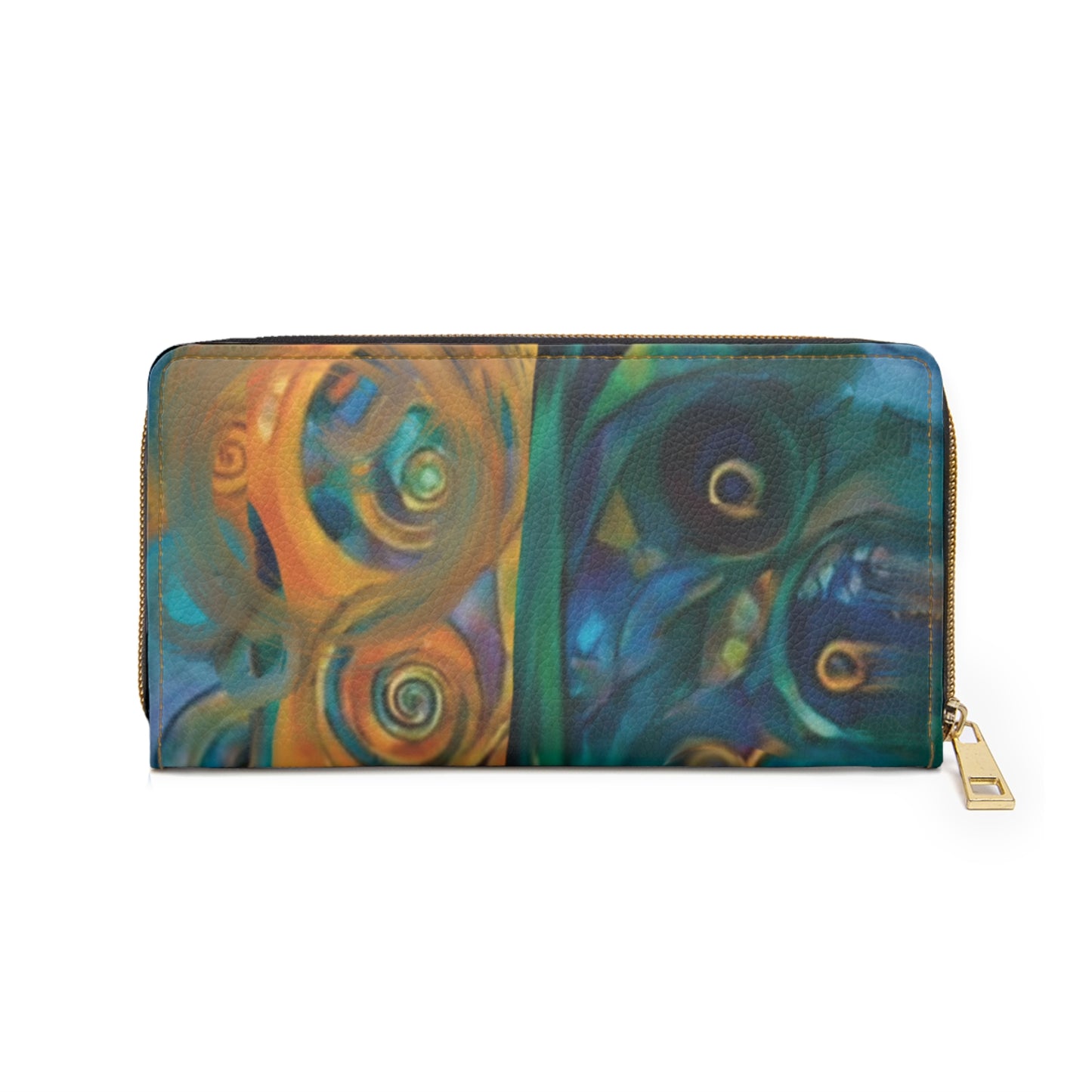 Modern Art  Zipper Wallet