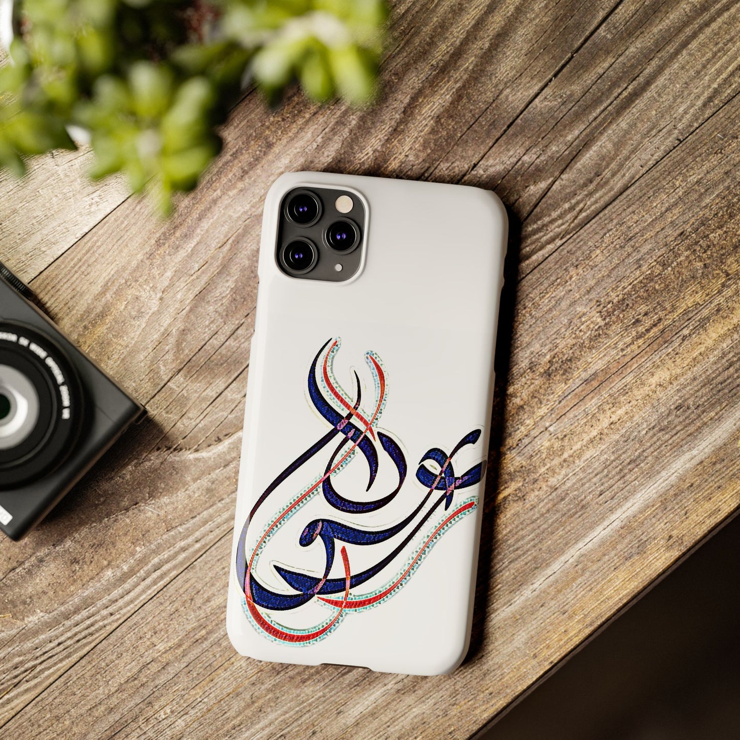Modern Art  Slim Phone Case - Eshgh (Love)
