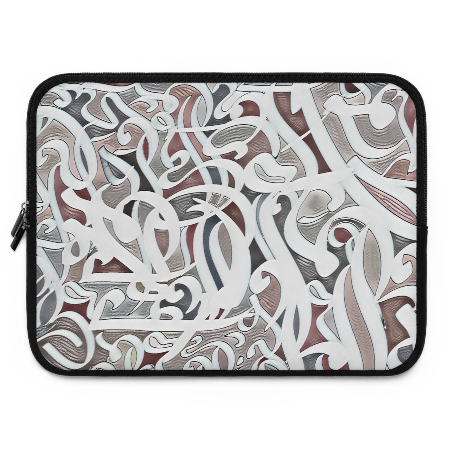 . Laptop Sleeve modern calligraphy