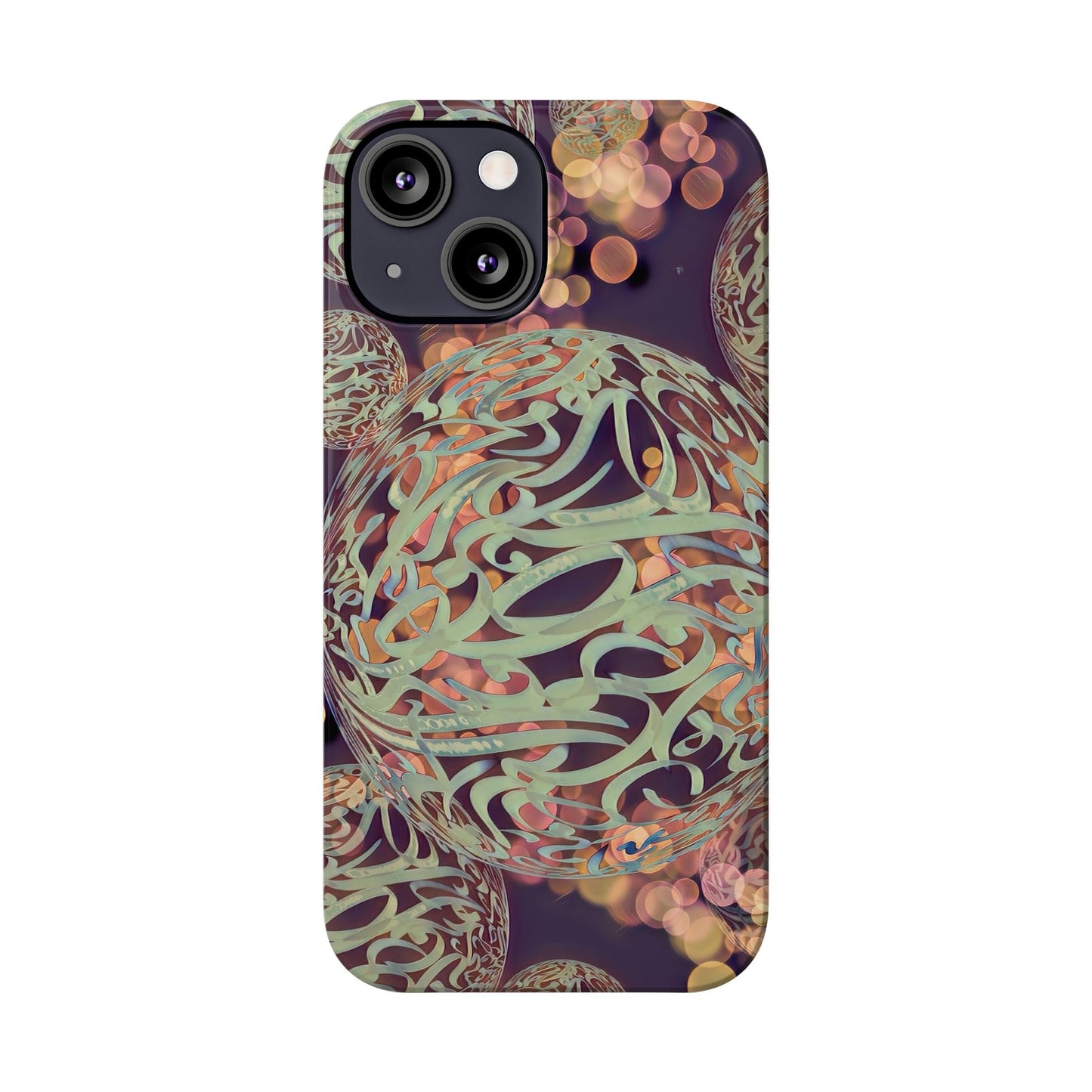 Copy of Copy of ' Modern Art  Slim Phone Case -LOVE I-