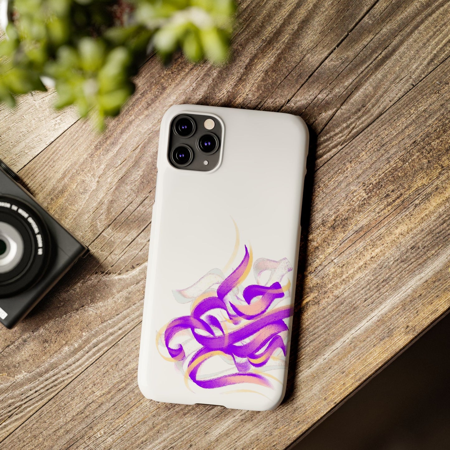 Copy of ' Modern Art  Slim Phone Case-Lily