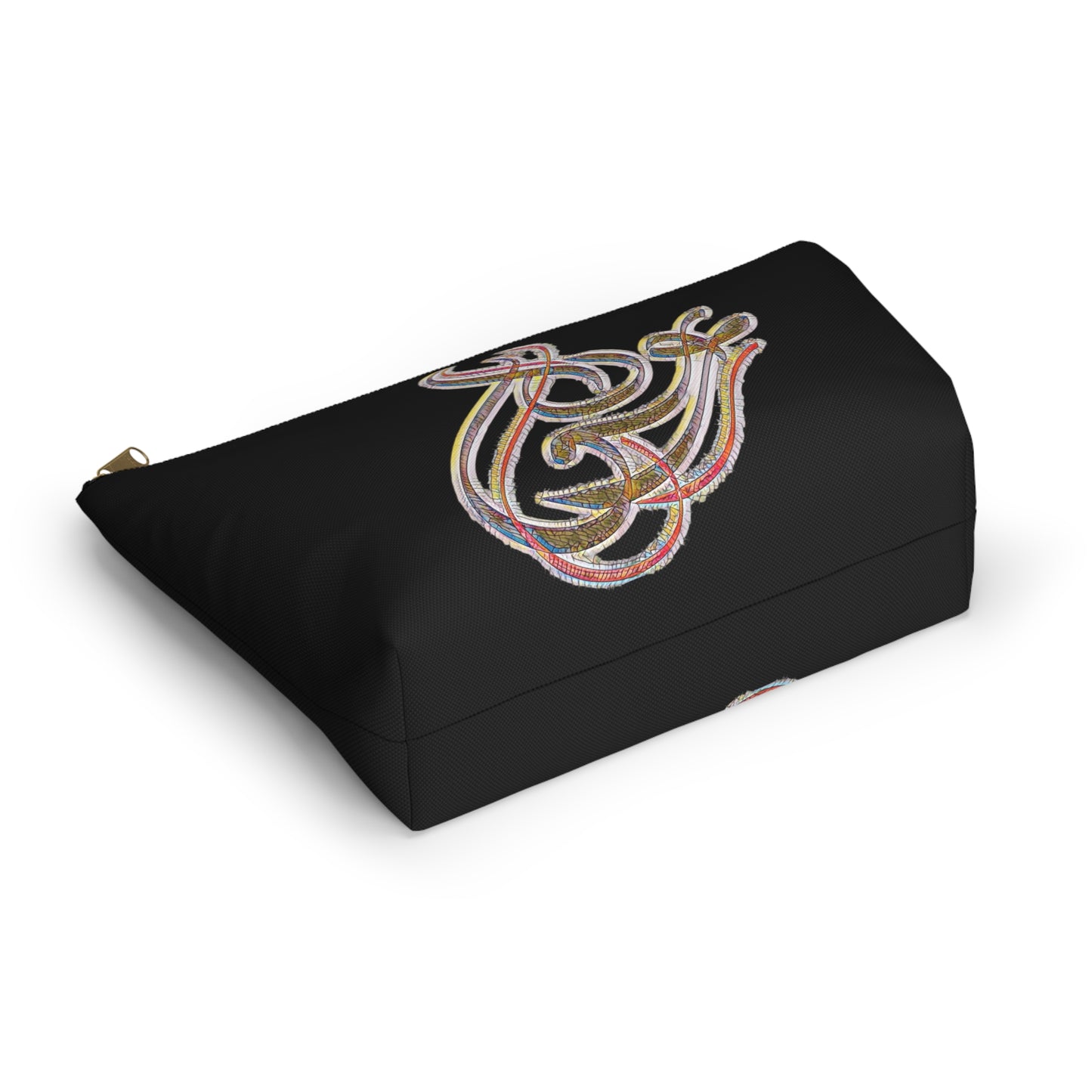 Persian calligraphy Accessory Pouch w T-bottom