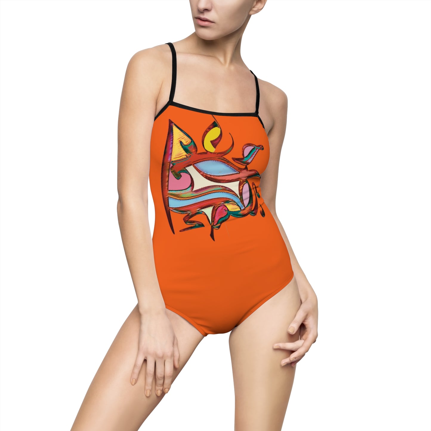 Women's One-piece Swimsuit (AOP)