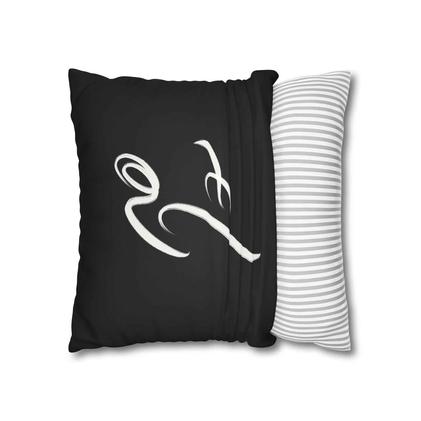 Square Pillowcase - Persian Calligraphy Modern Handwriting Design